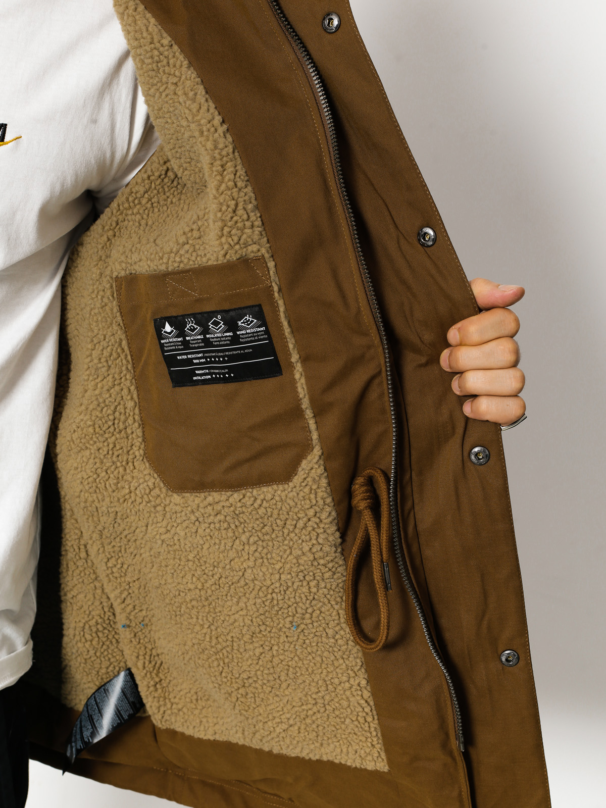 Volcom Jacket Starget Parka (mud)
