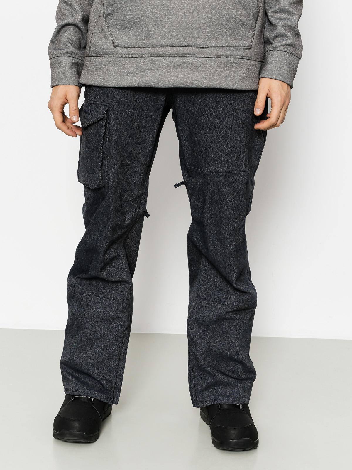 Recycle denim snowboard pants 