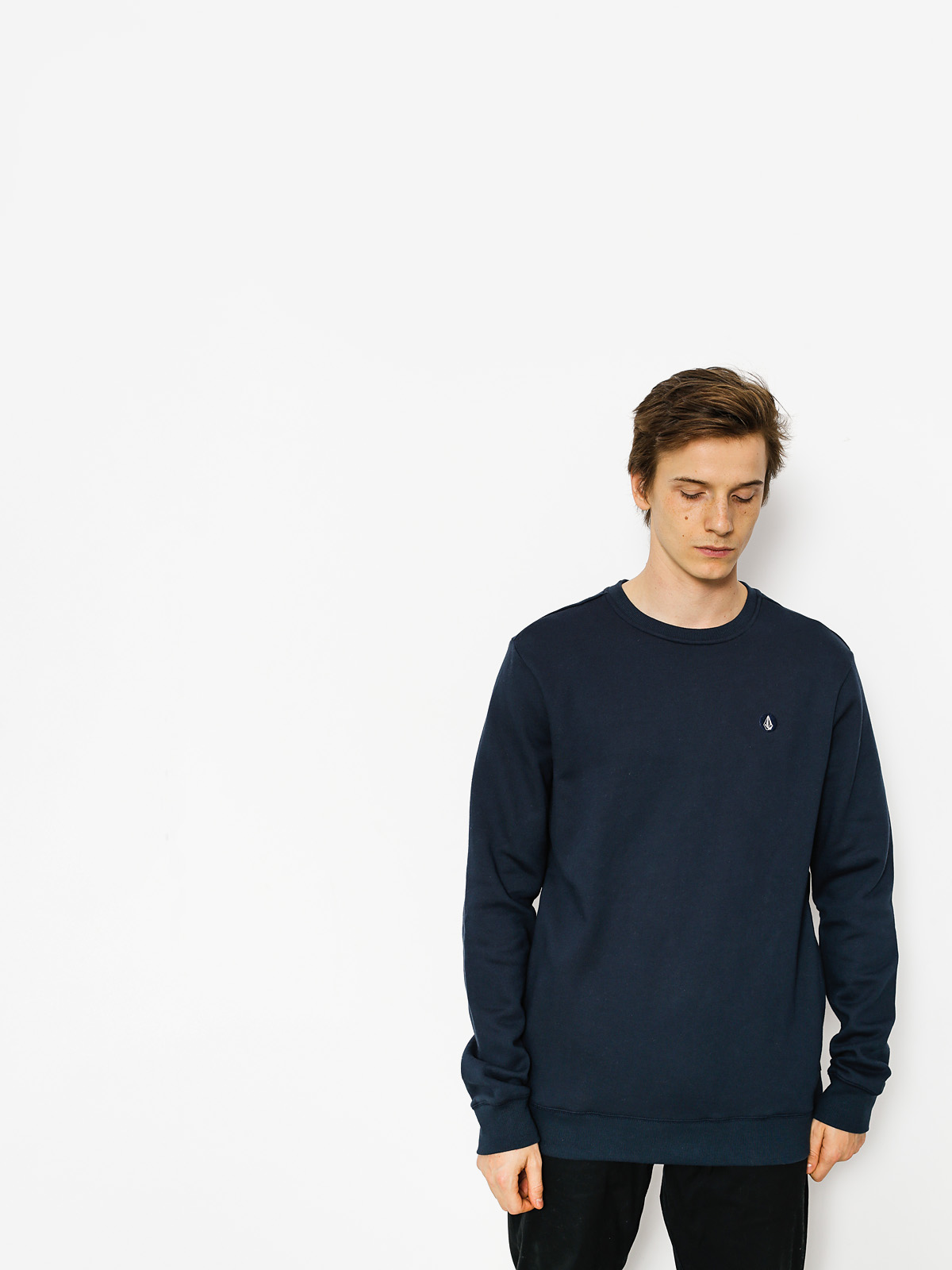 Volcom Sweatshirt Sngl Stone Crew (nvy)