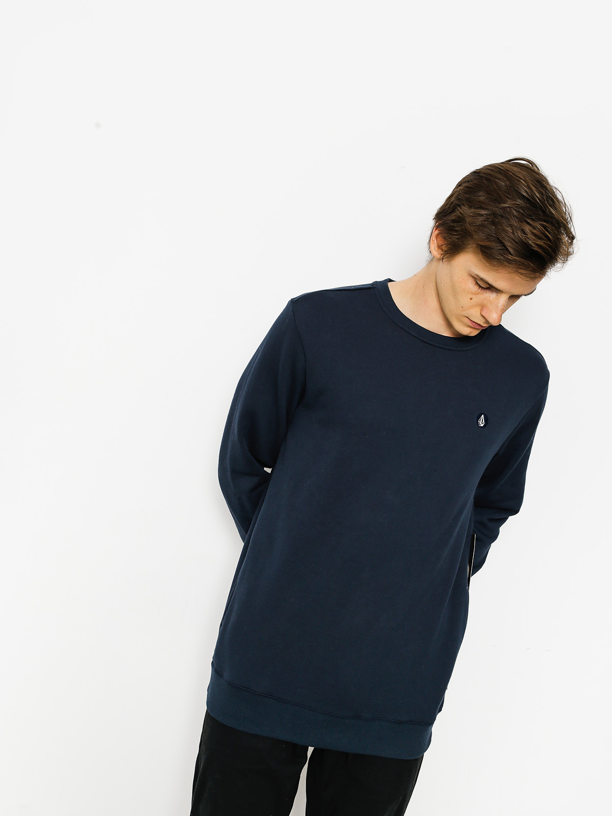 Volcom Sweatshirt Sngl Stone Crew (nvy)