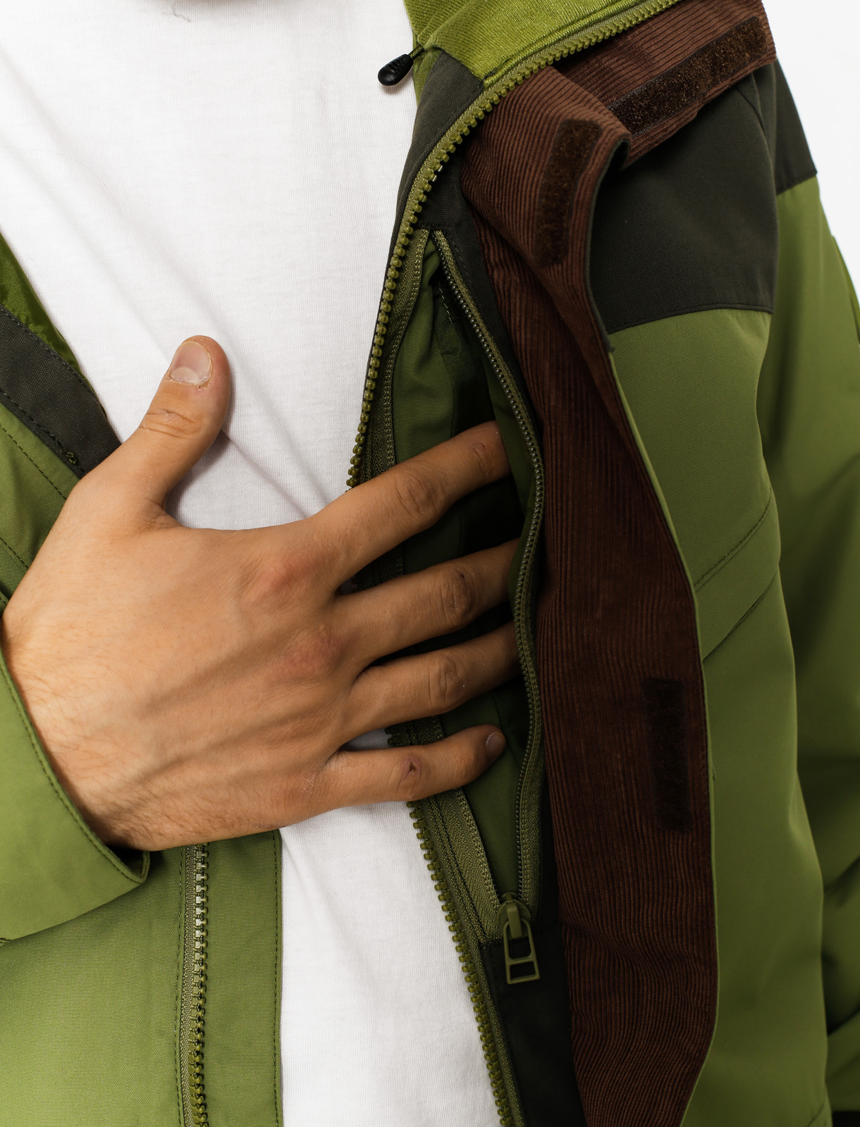 Mens Burton Snowboard jacket Breach (frstnt/olvbrh)