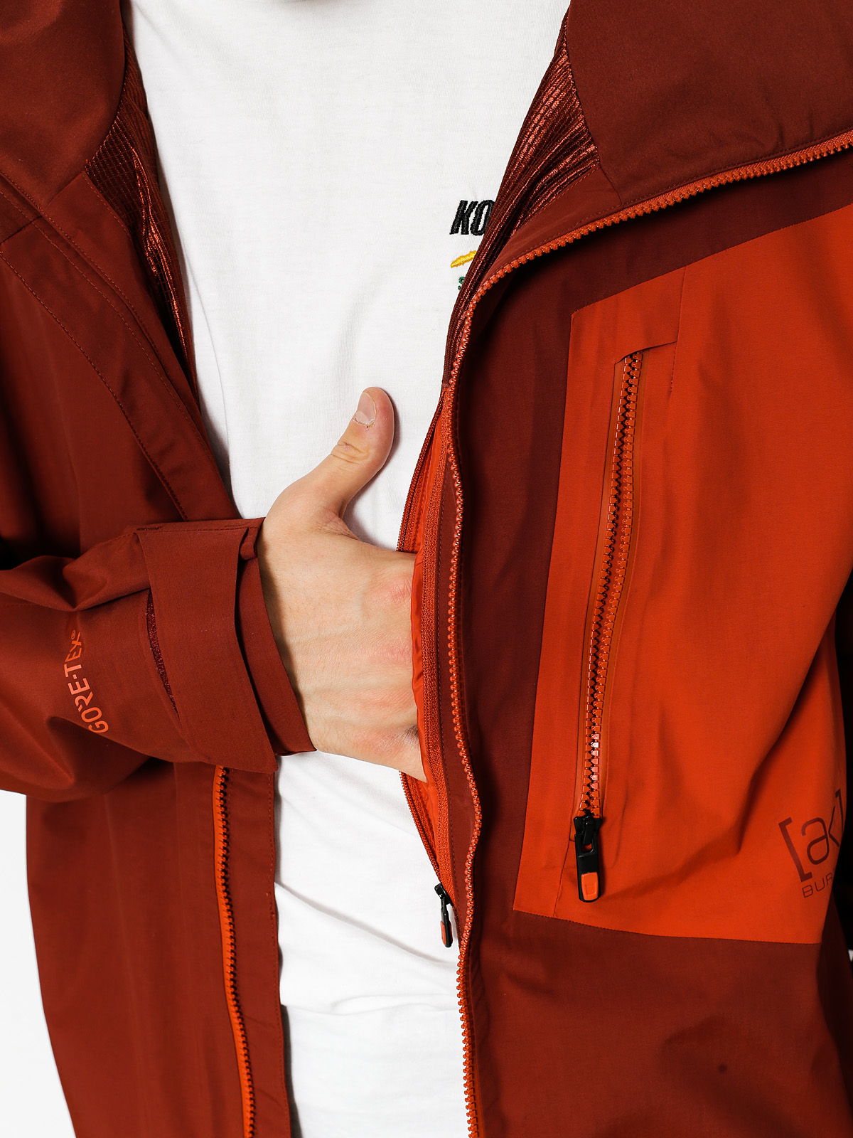 Mens Burton Snowboard jacket Ak Gore Cyclic (frdbrk/bitter)