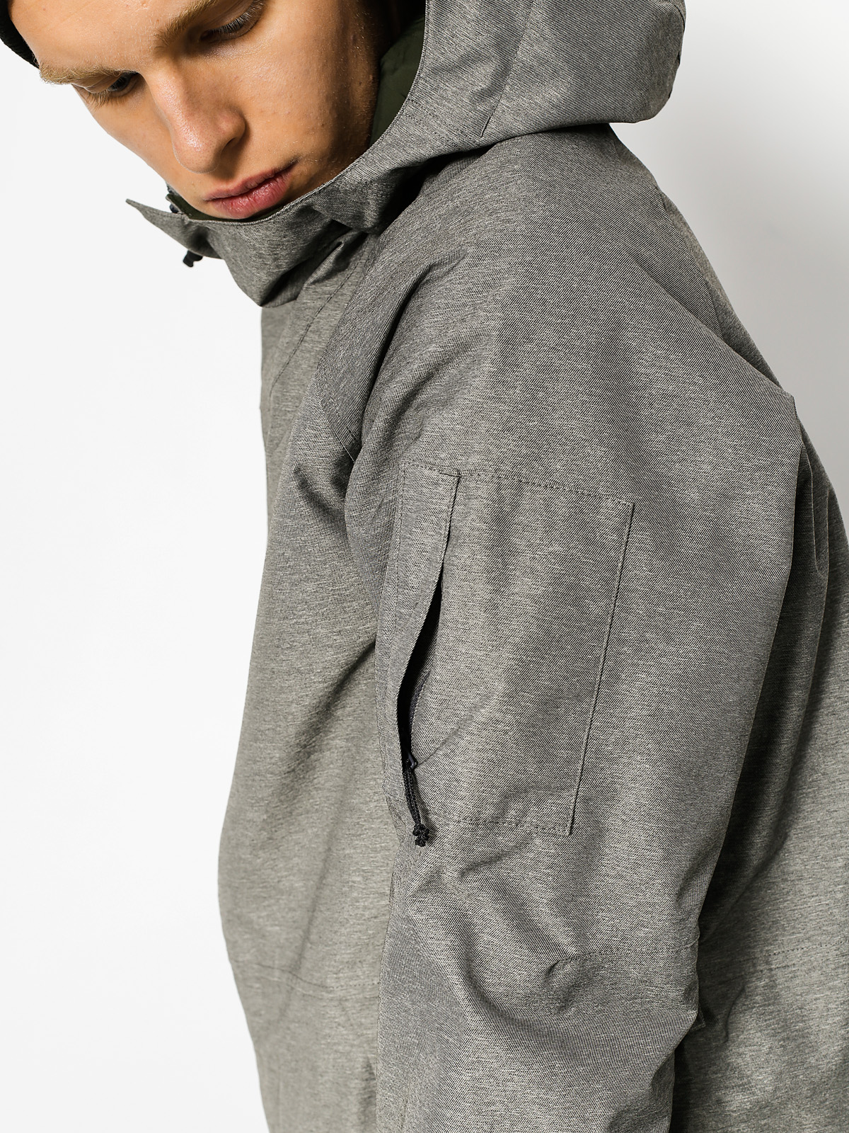 Mens Burton Snowboard jacket Hilltop (shade heather)