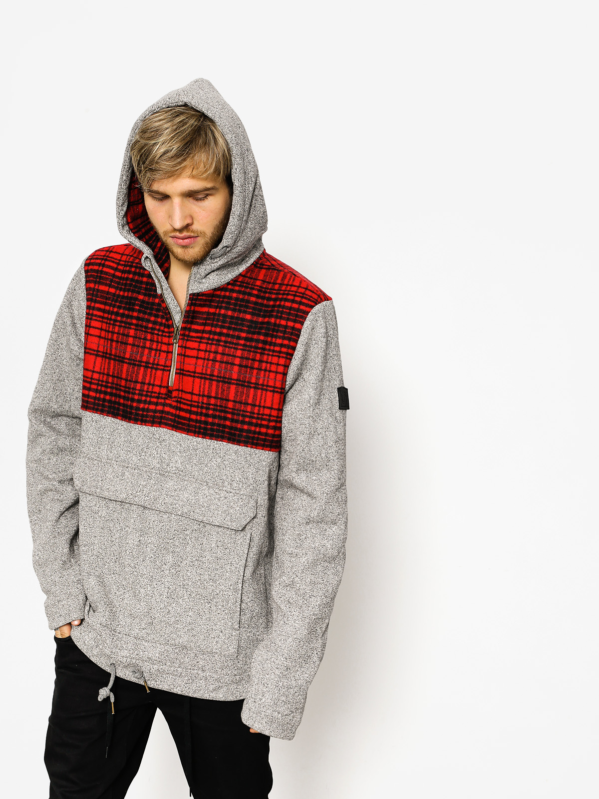 Element Sweatshirt Reefton Qtr ZHD (grey heather)