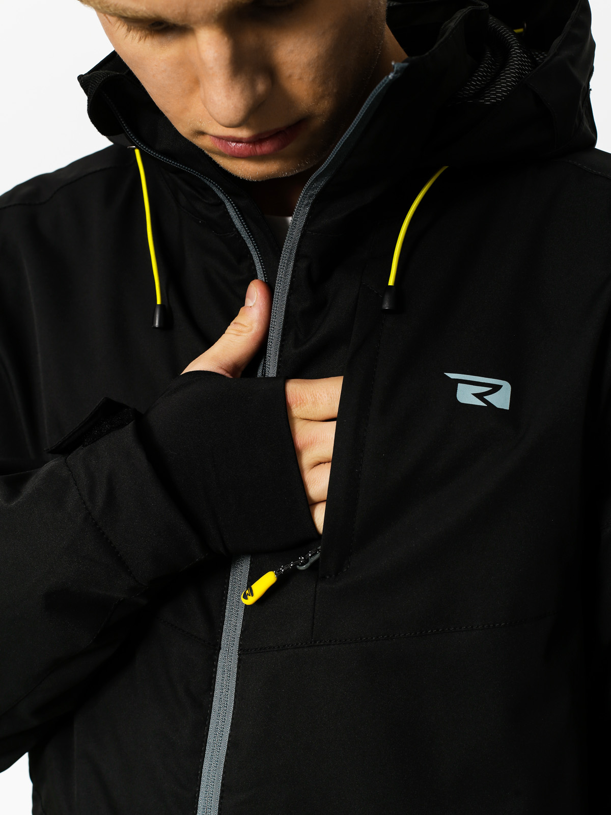 Herren Rehall Snowboardjacke Ried (pirate black)