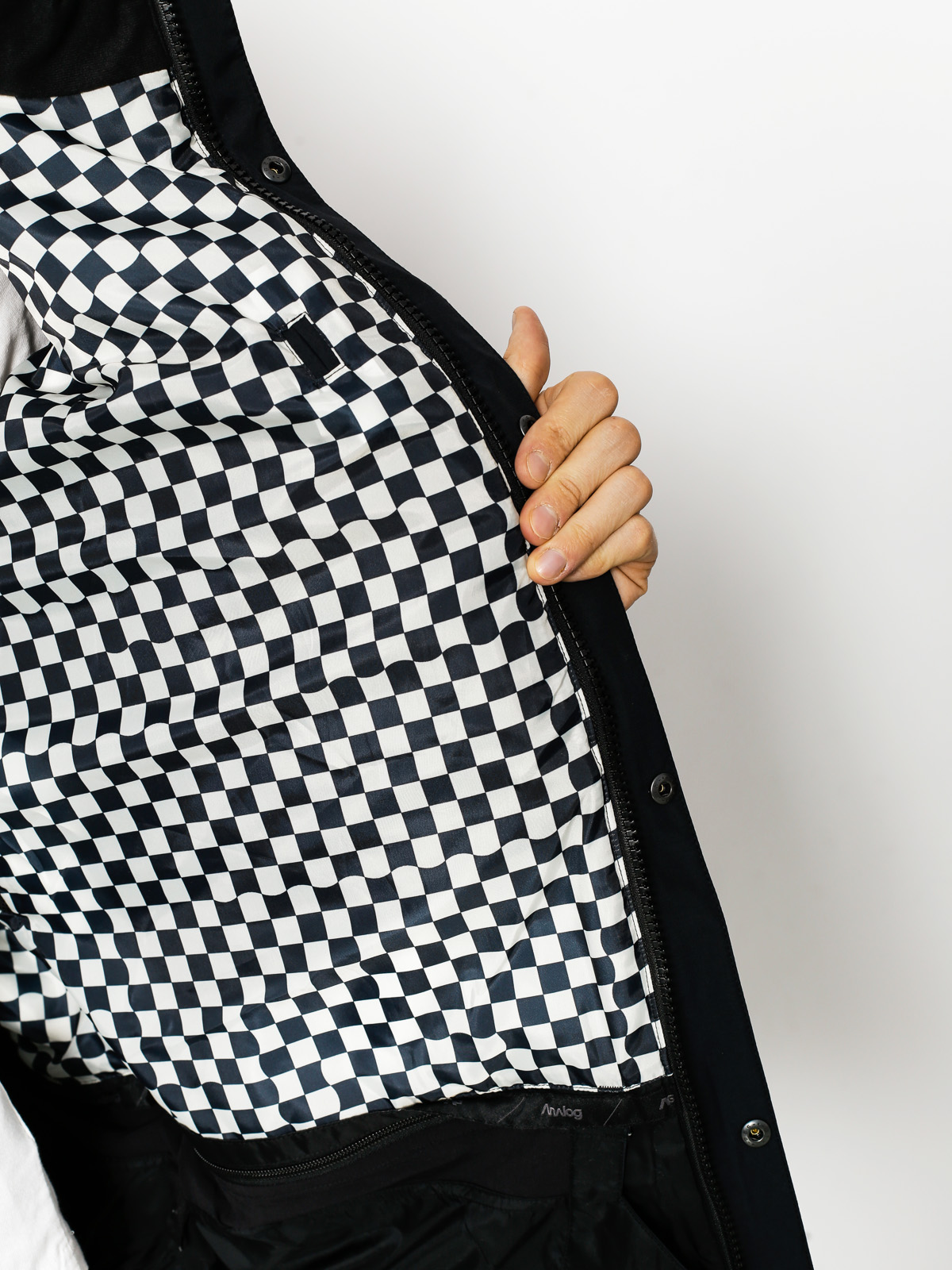 Herren Analog Snowboardjacke Gore Contrct (true black)