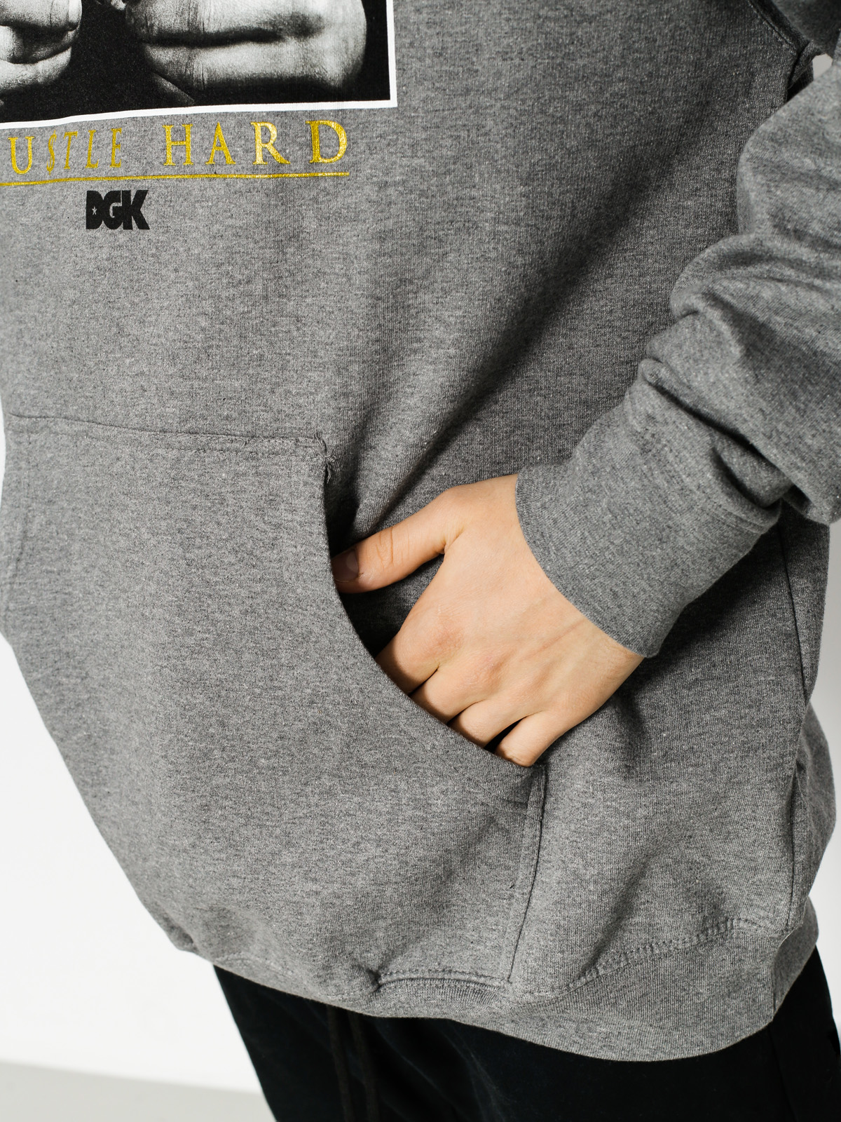 DGK Hoodie Countin Loot HD (gunmetal heather)