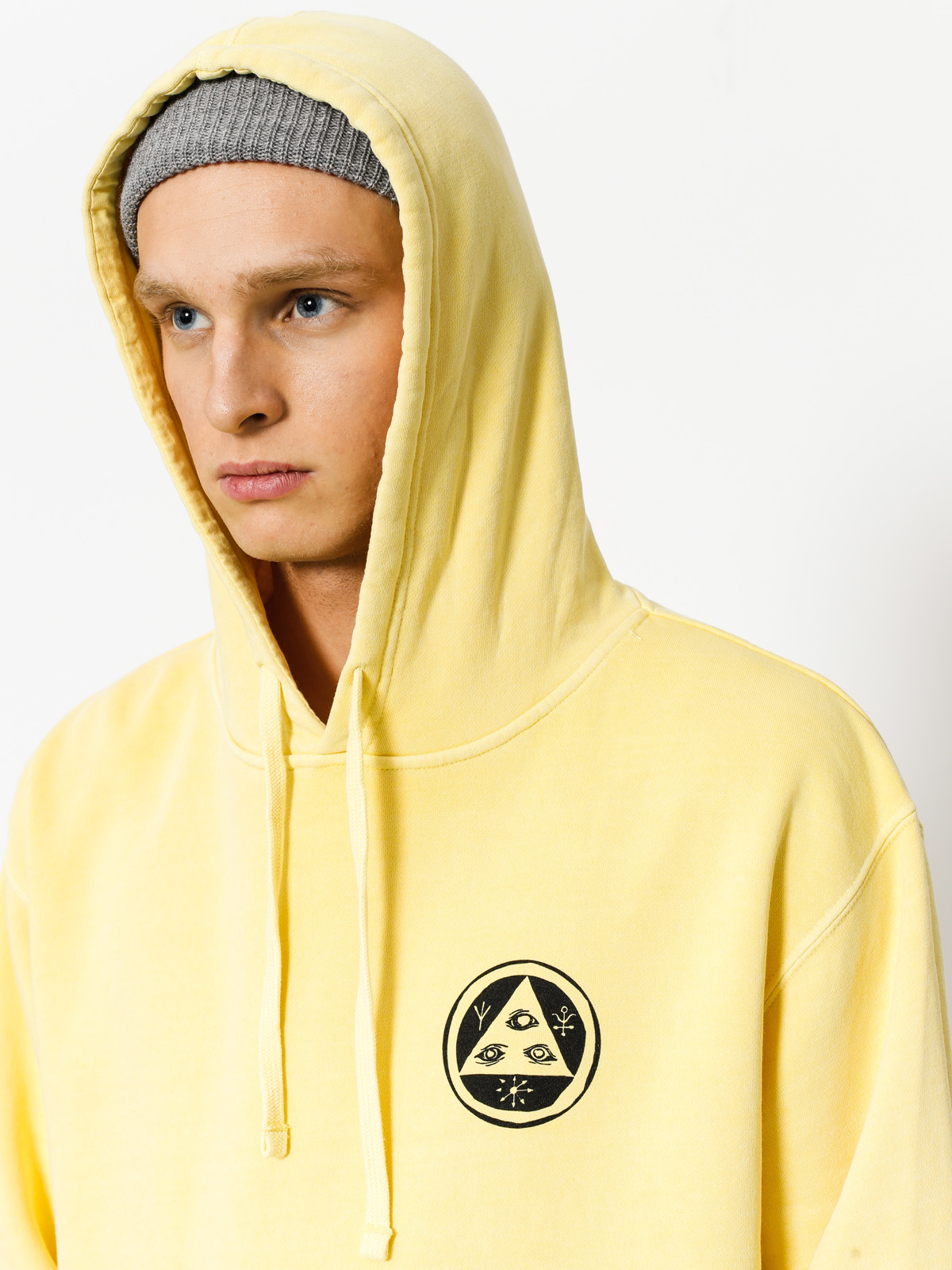 Welcome Hoodie Komodo HD (pigment yellow)