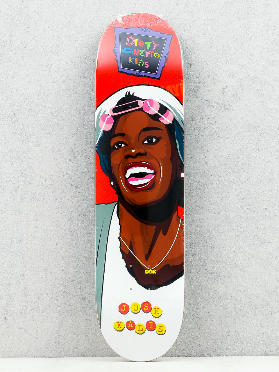 DGK Deck Rerun Kalis (red/multi)