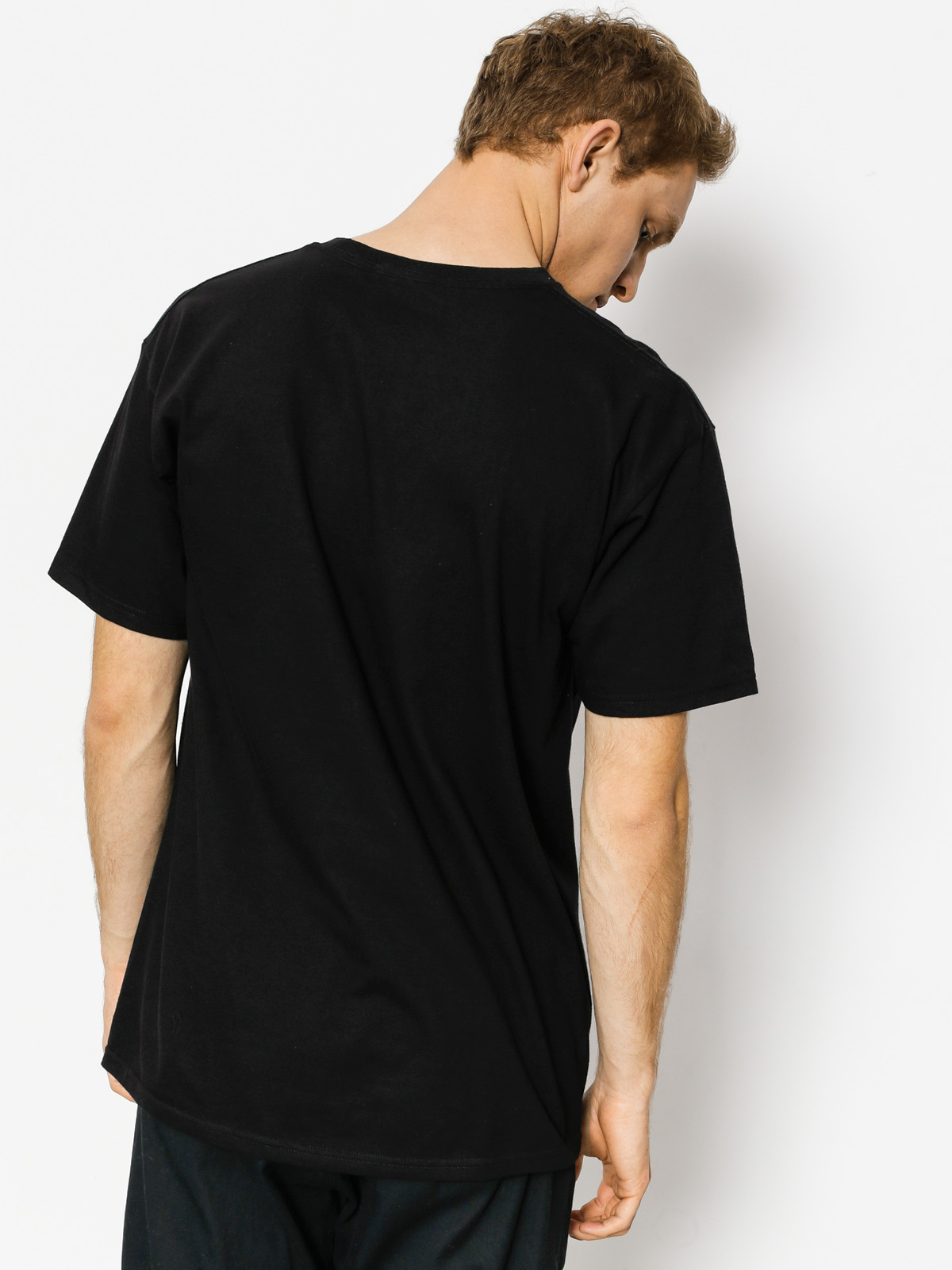 Spitfire T-Shirt Big Head Fill (black/red)