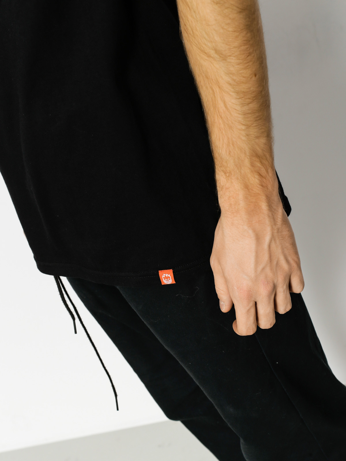 Spitfire T-Shirt Big Head Fill (black/red)