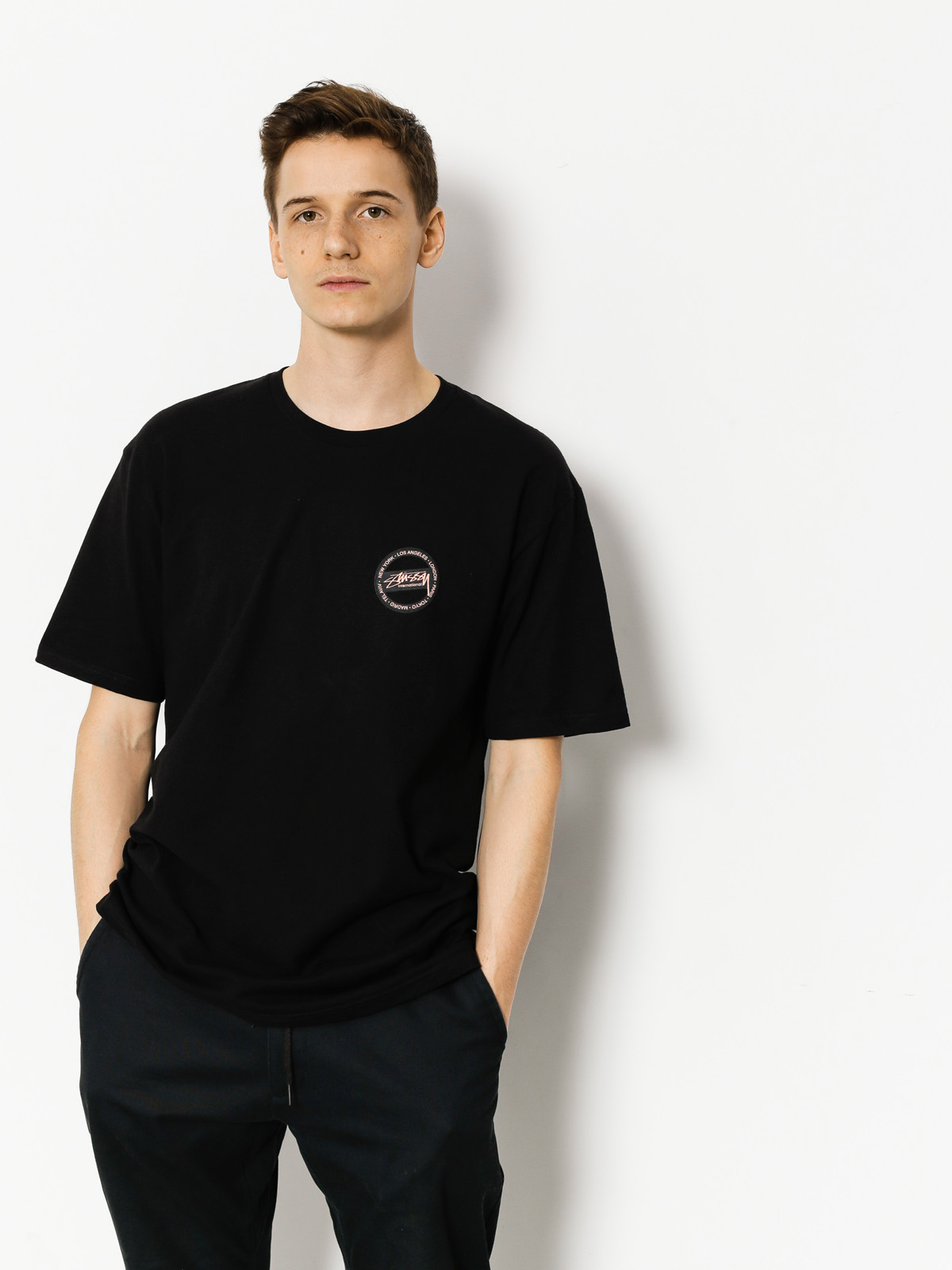 Tシャツ・カットソー Stussy Dot Sport T-shirt Black Buy Stussy x Our Legacy Dot Pigment Dyed Tee 'Black