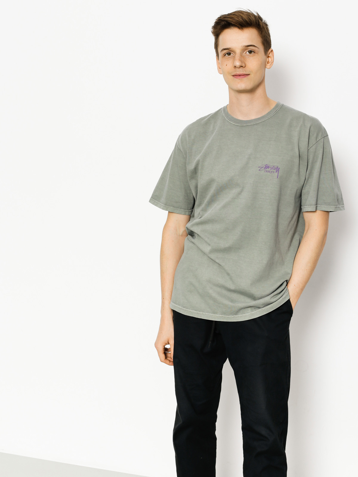 Stussy designs discount pig dyed tee