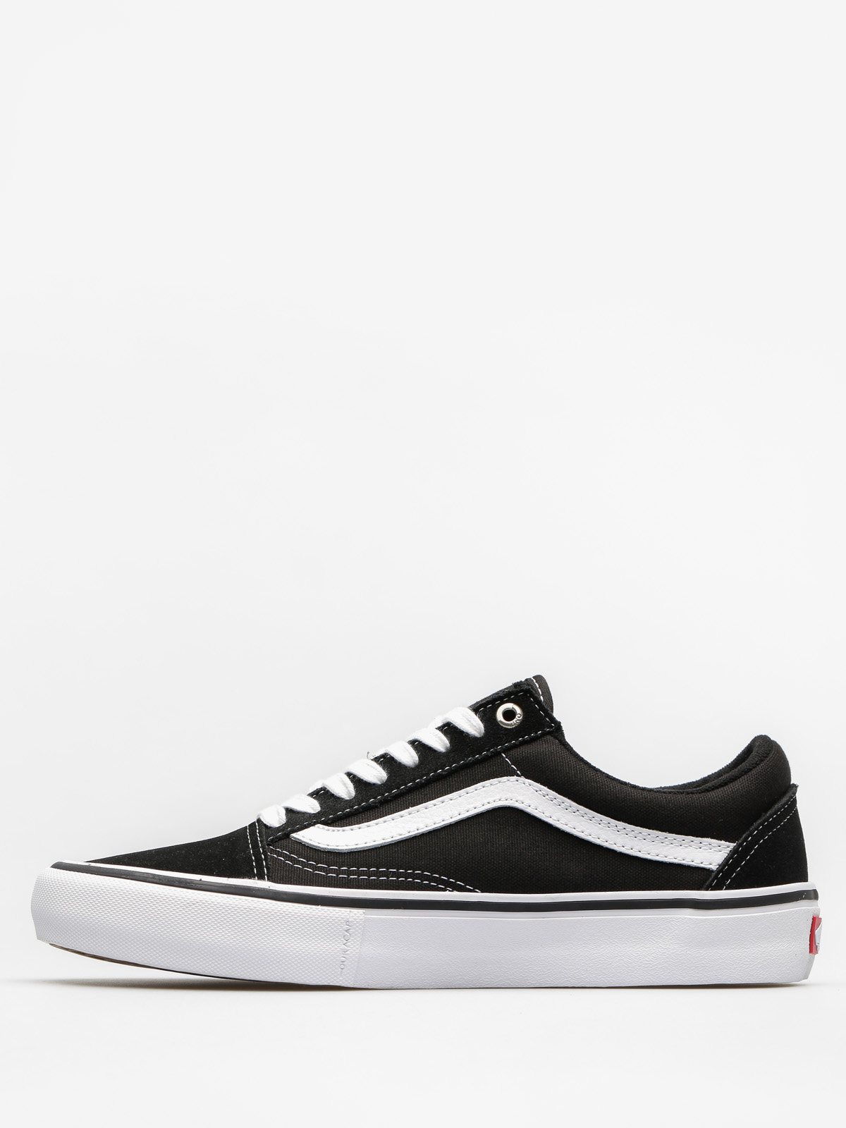 black and white vans trainers