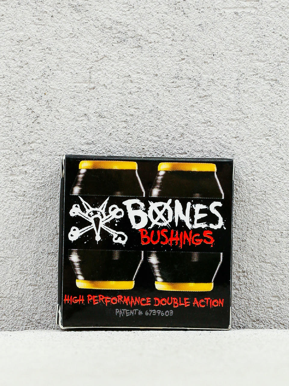 Bones Lenkgummis Bushings Medium (yellow/black)