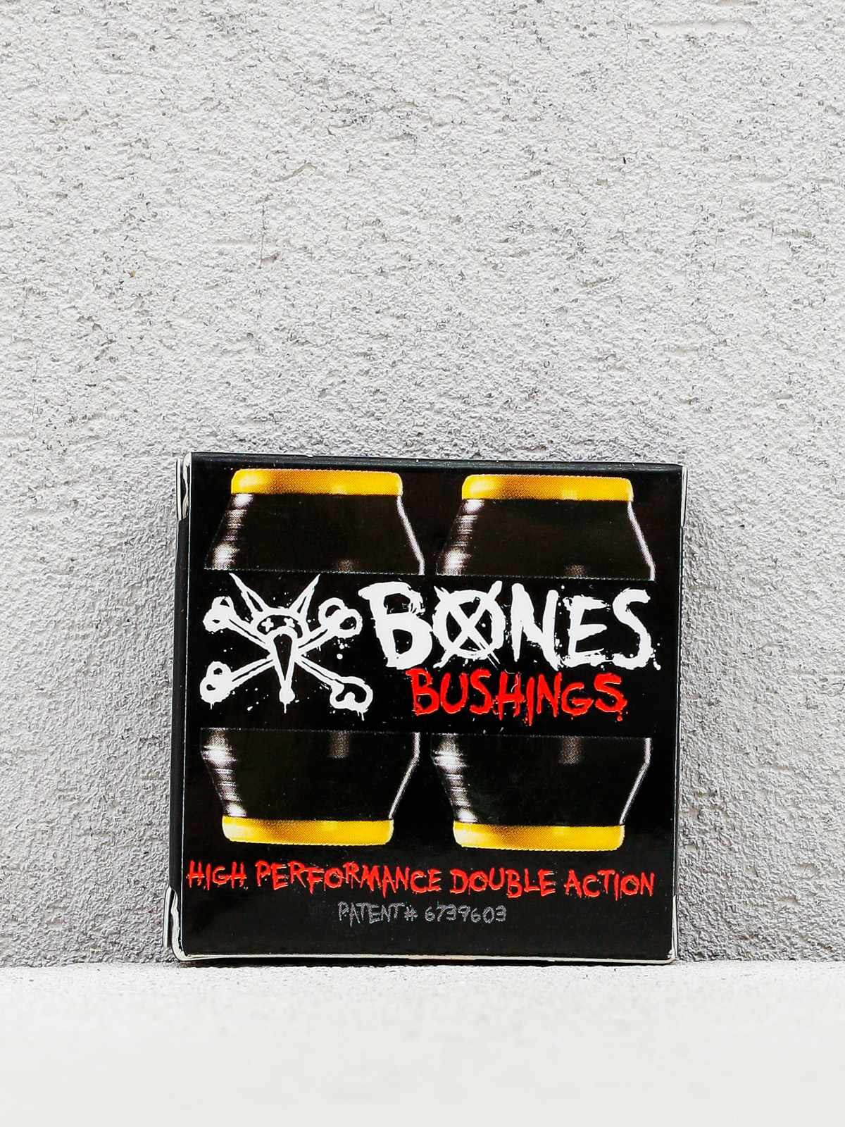 Bones Lenkgummis Bushings Medium (yellow/black)