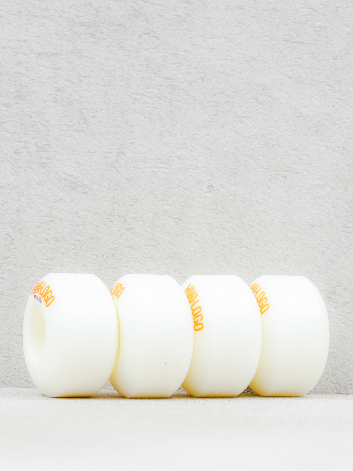 Bones Wheels Mini Icon C Cut (white/orange)