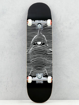 Toy Machine Skateboard Dmsion (black/white)