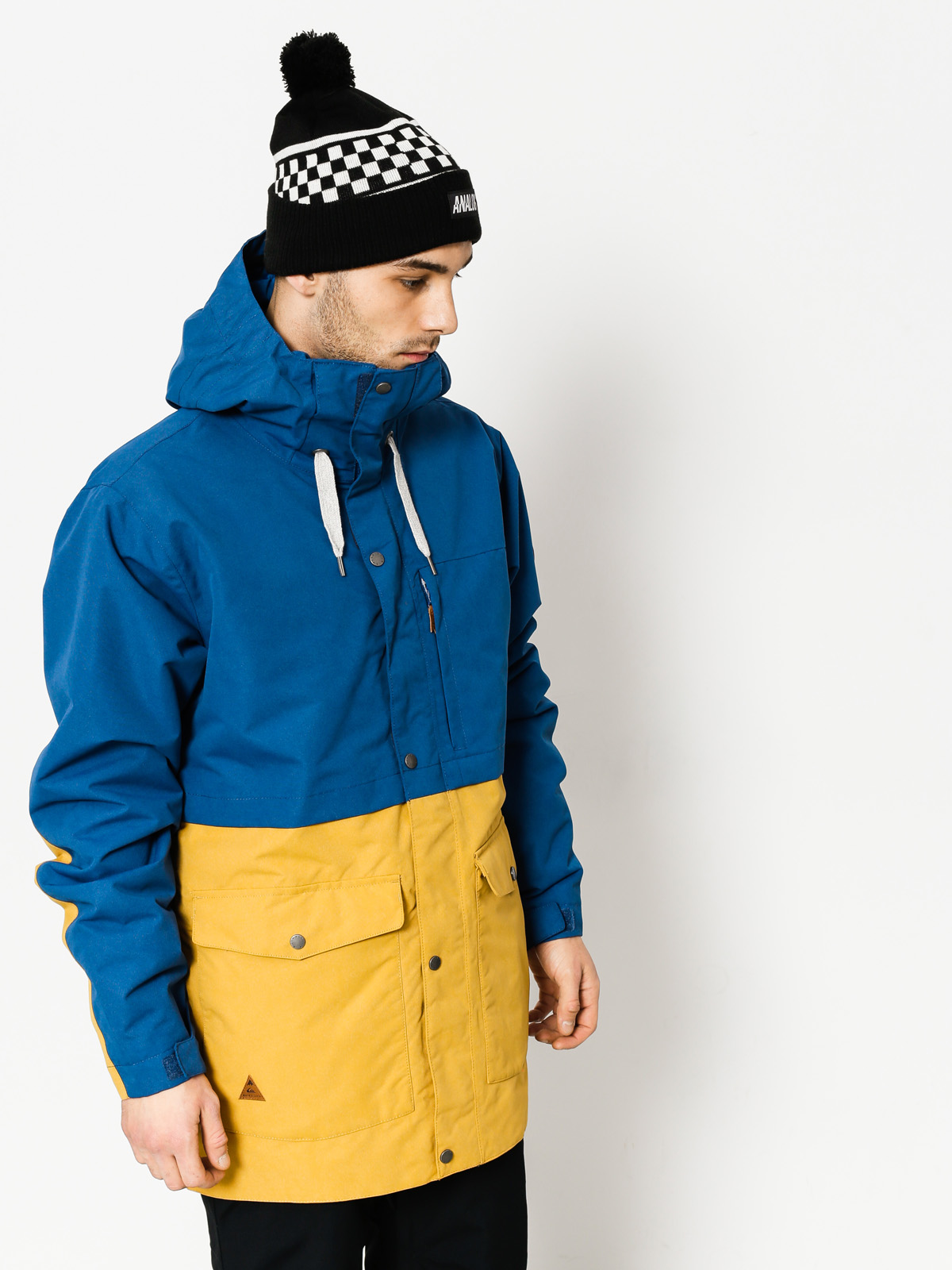 Mens Quiksilver Snowboard jacket Horizon (estate blue)