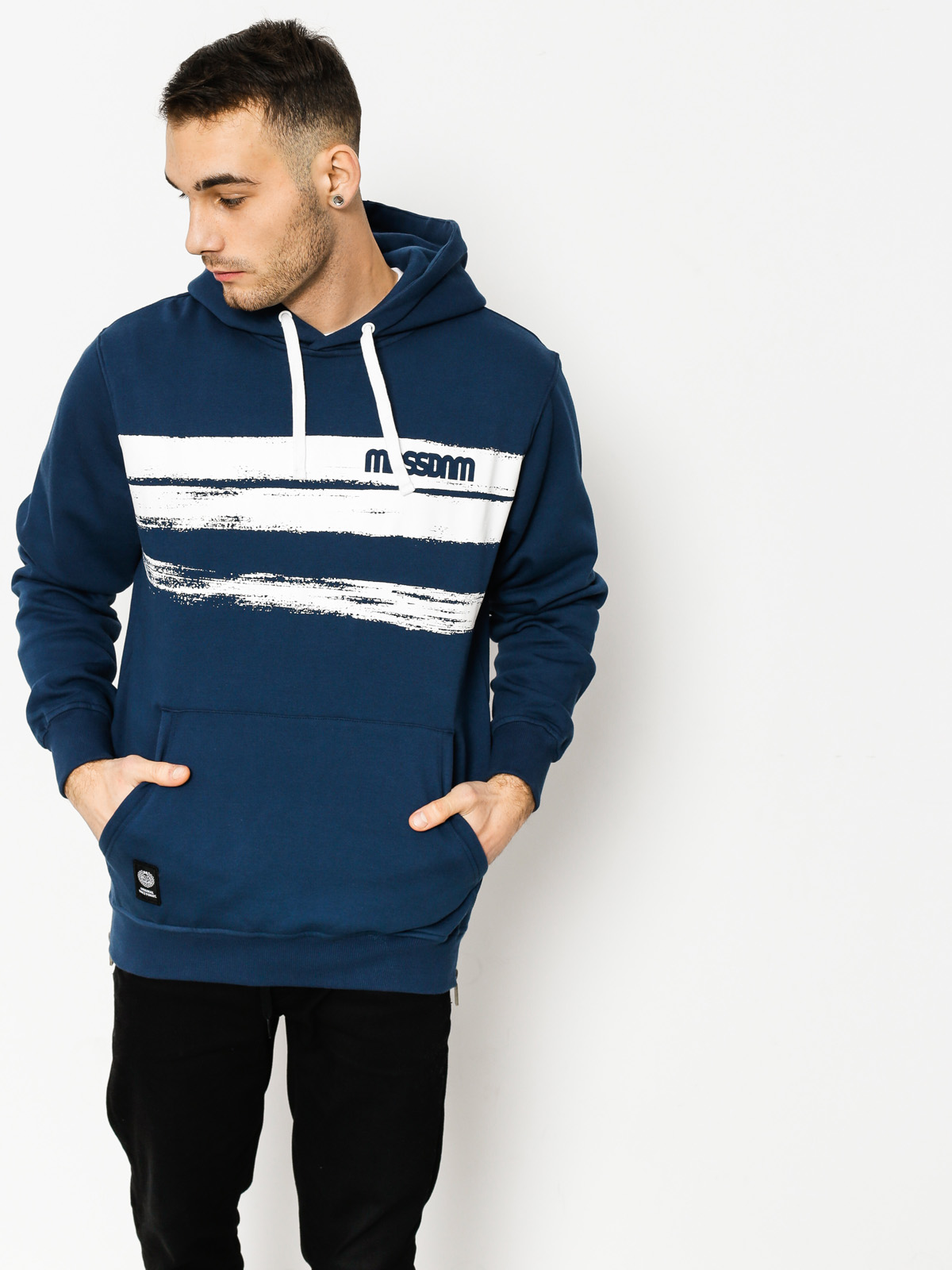 Hoodie MassDnm Traces HD (navy)