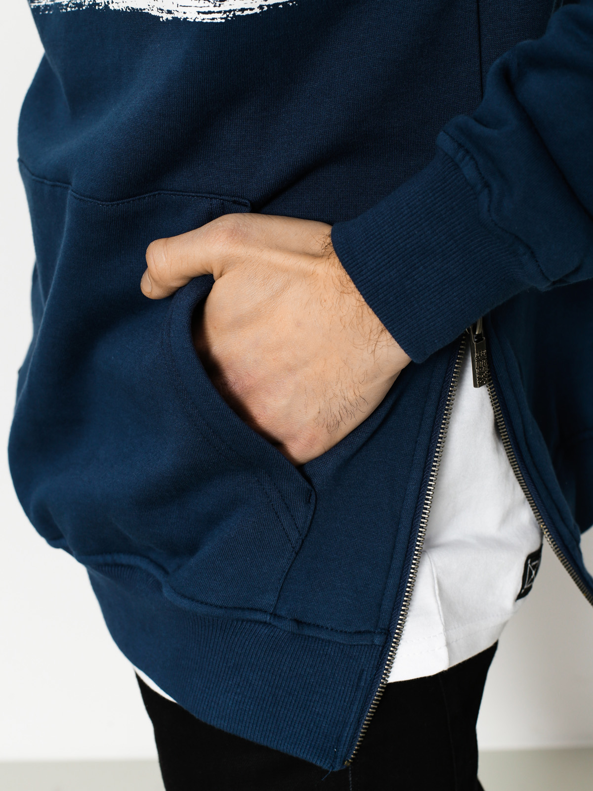 Hoodie MassDnm Traces HD (navy)