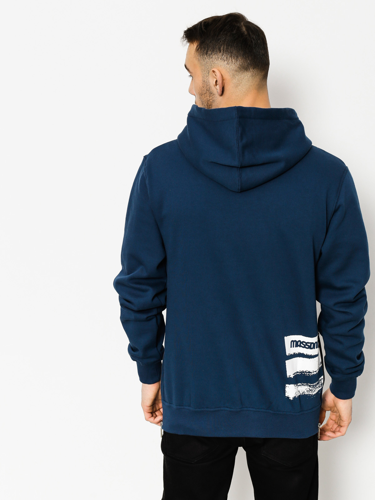 Hoodie MassDnm Traces HD (navy)