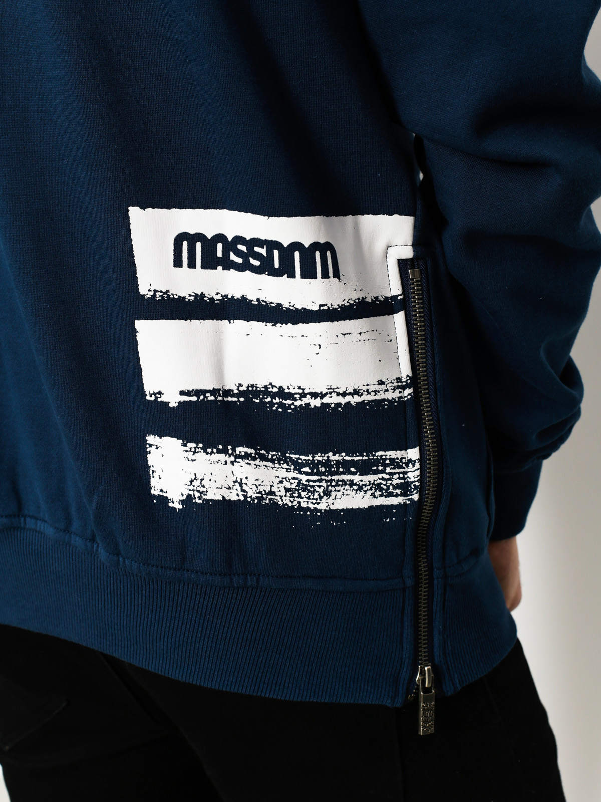 Hoodie MassDnm Traces HD (navy)