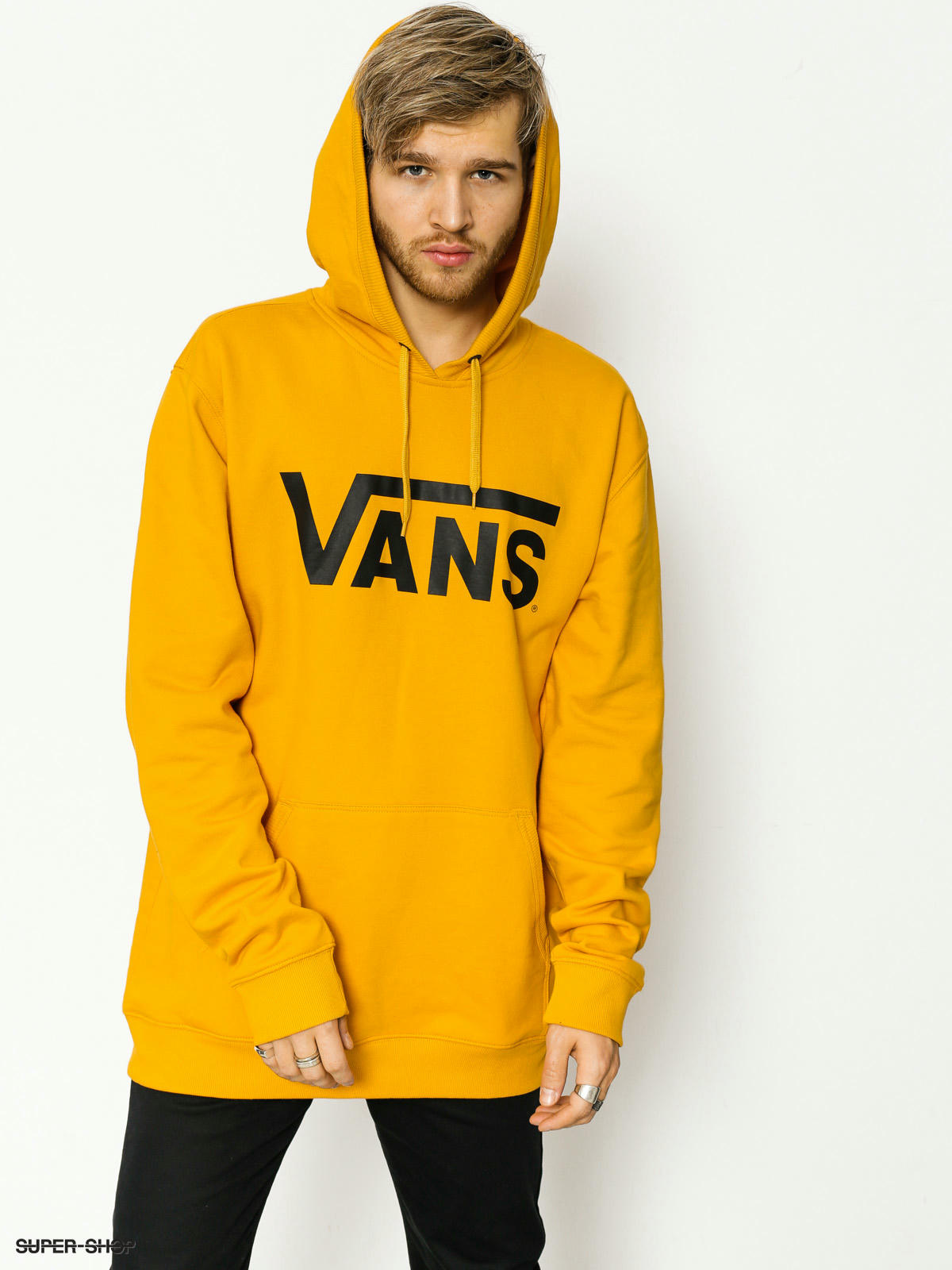 Vans sweatshirt yellow sale