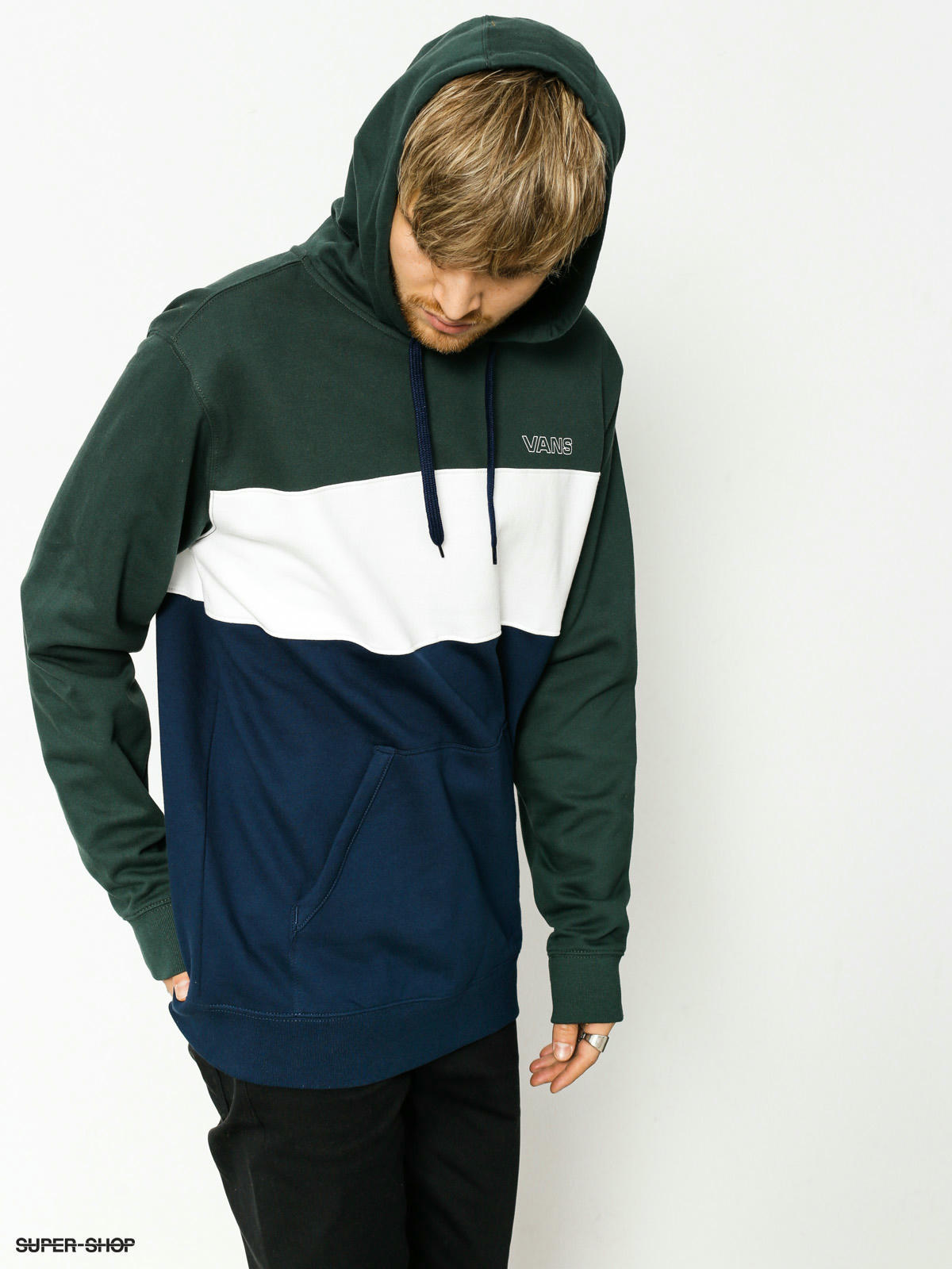 navy blue vans hoodie