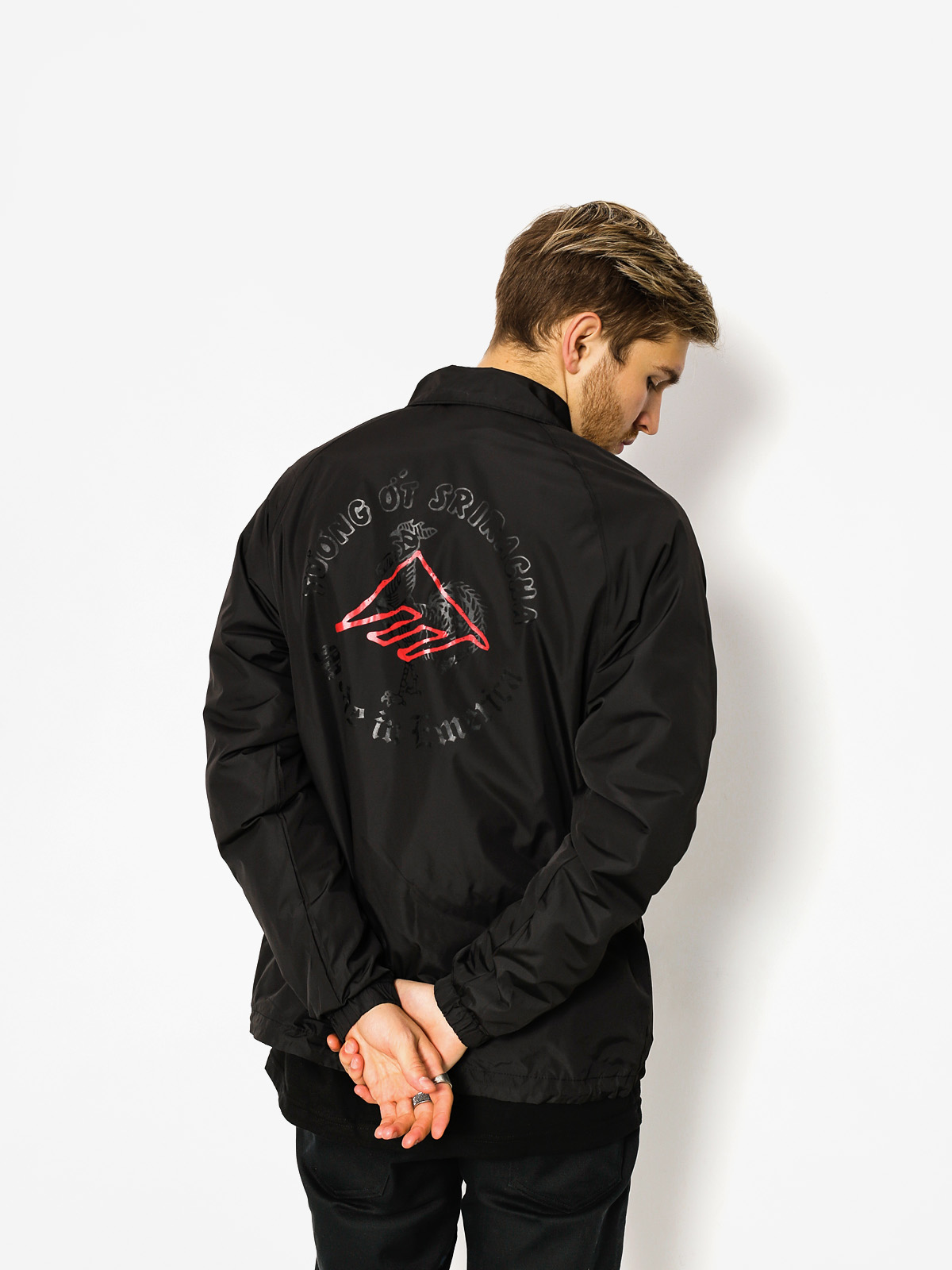 Emerica Jacket Darkness Sriracha - black (black)
