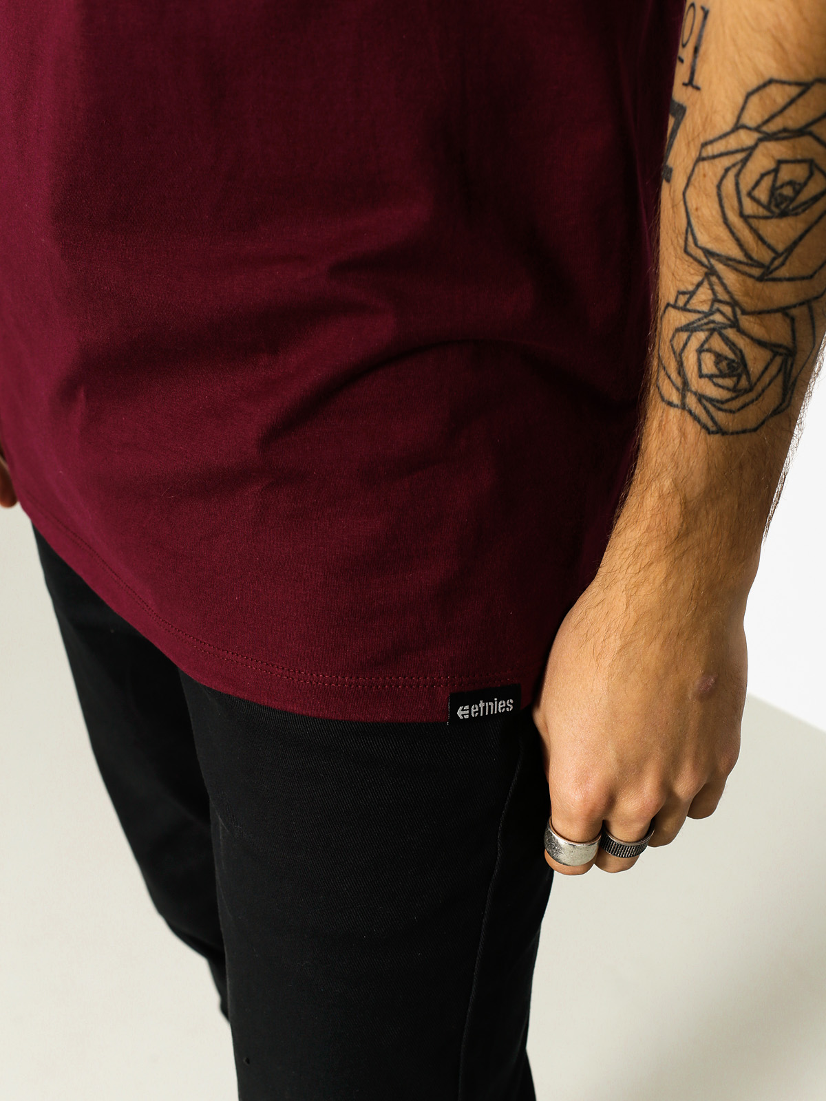 Etnies T-shirt Corp Box (burgundy)