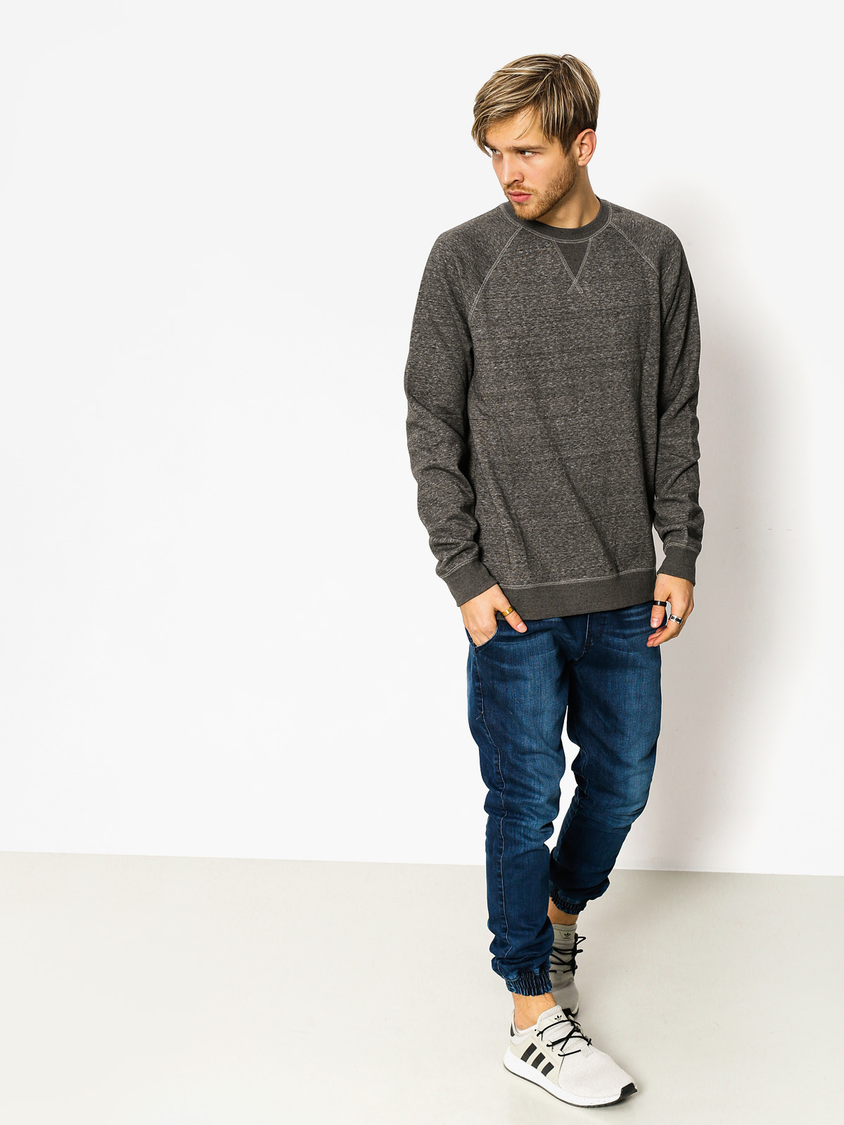 Element Sweatshirt Meridian Cr (charcoal heather)