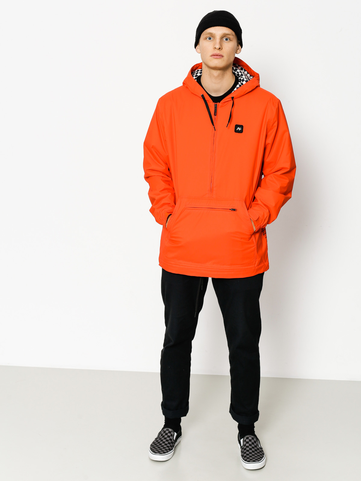 Mens Analog Snowboard jacket Caldwell Ank (jello shot)