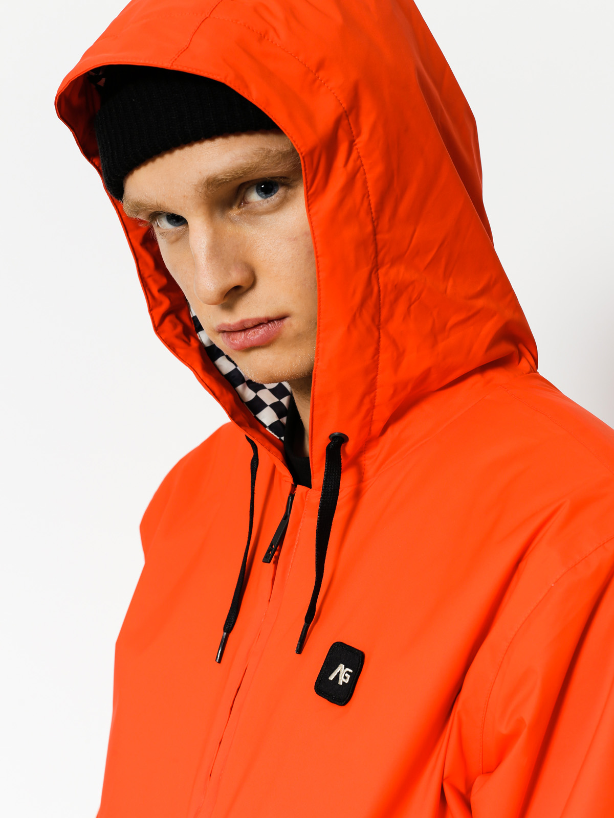 Mens Analog Snowboard jacket Caldwell Ank (jello shot)