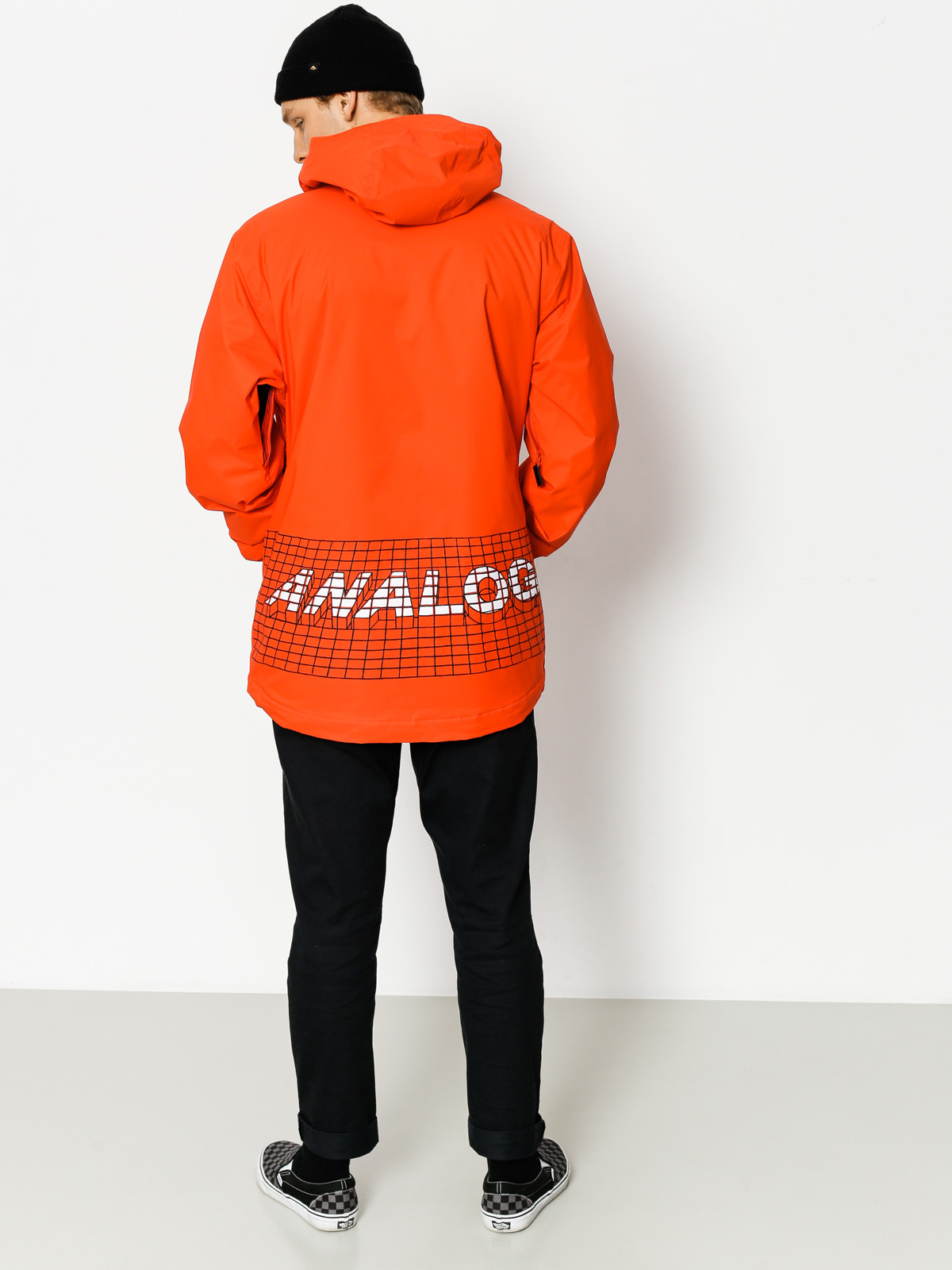 Mens Analog Snowboard jacket Caldwell Ank (jello shot)