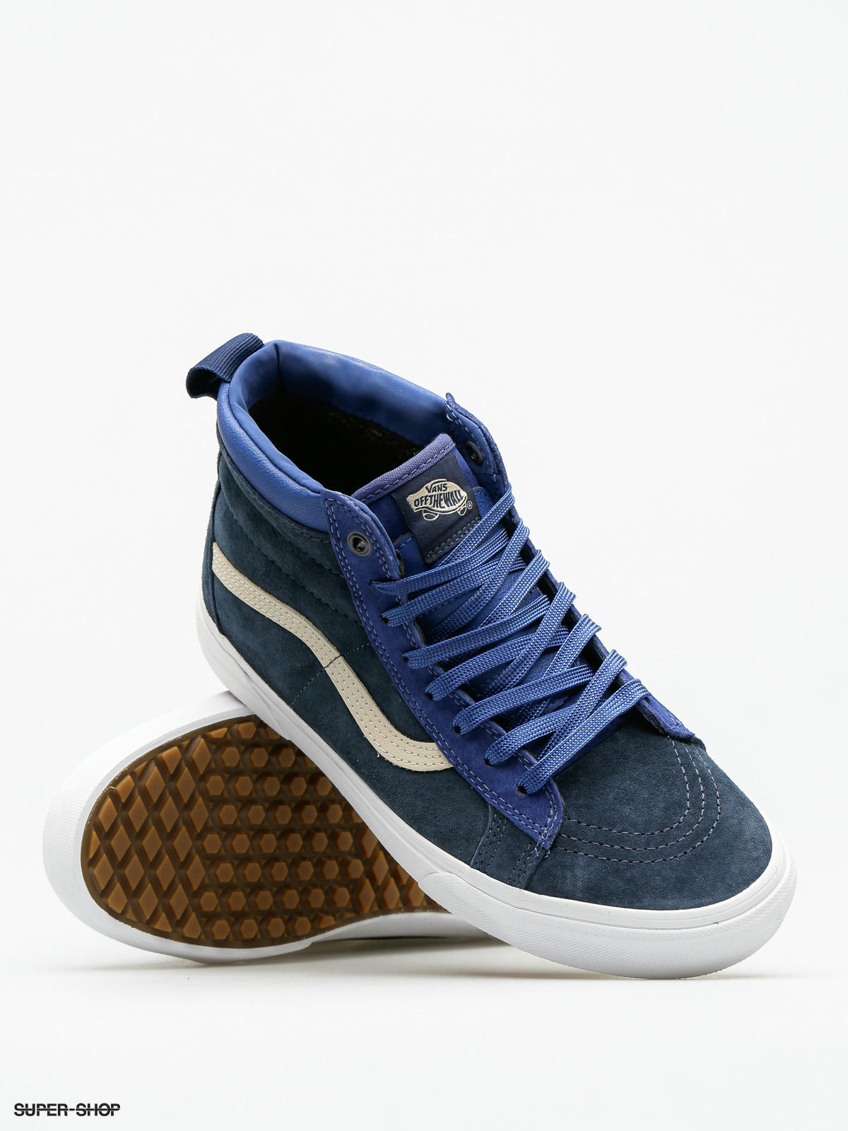 vans sk8 hi mte dress blue