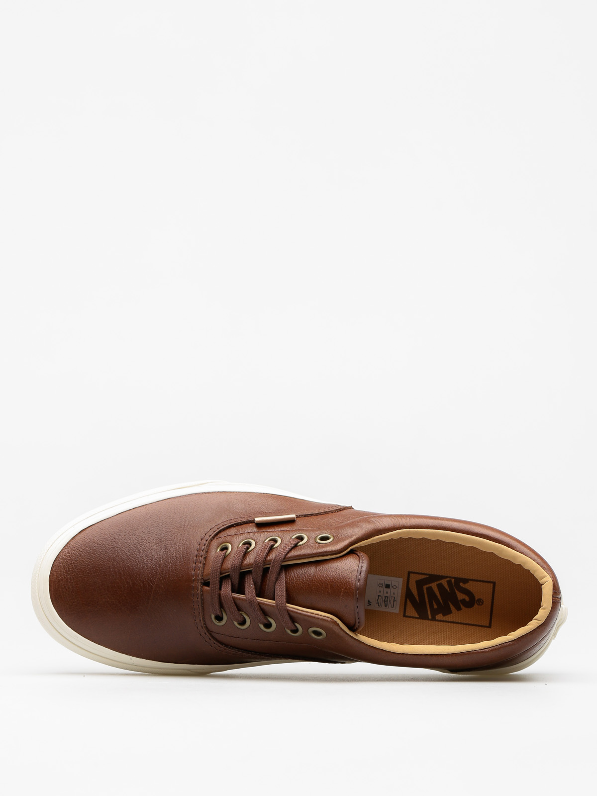 Vans Shoes Era (lux leather/shaved chocolate/porcini)
