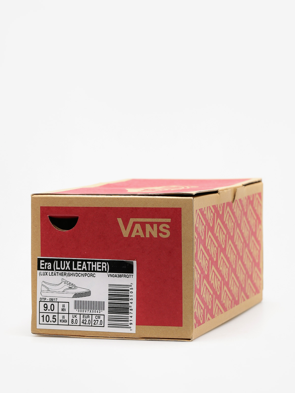 Vans Shoes Era (lux leather/shaved chocolate/porcini)