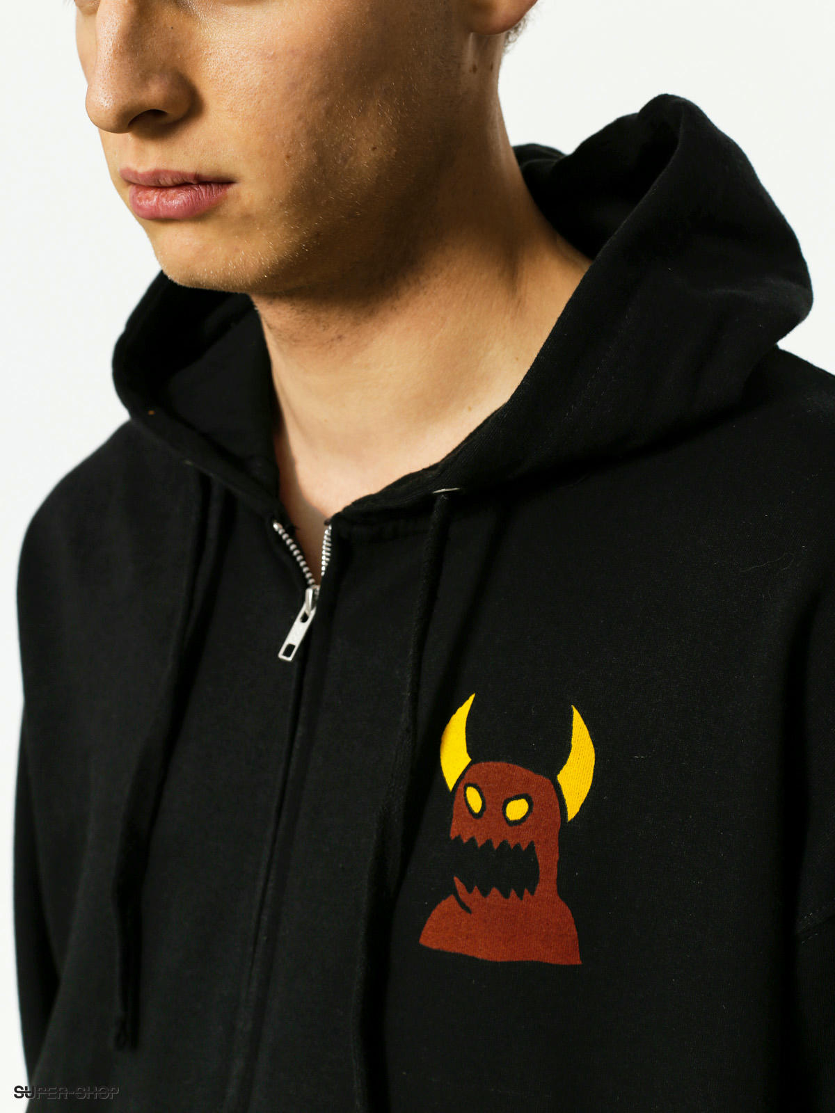 Toy Machine Hoodie Zip (black)