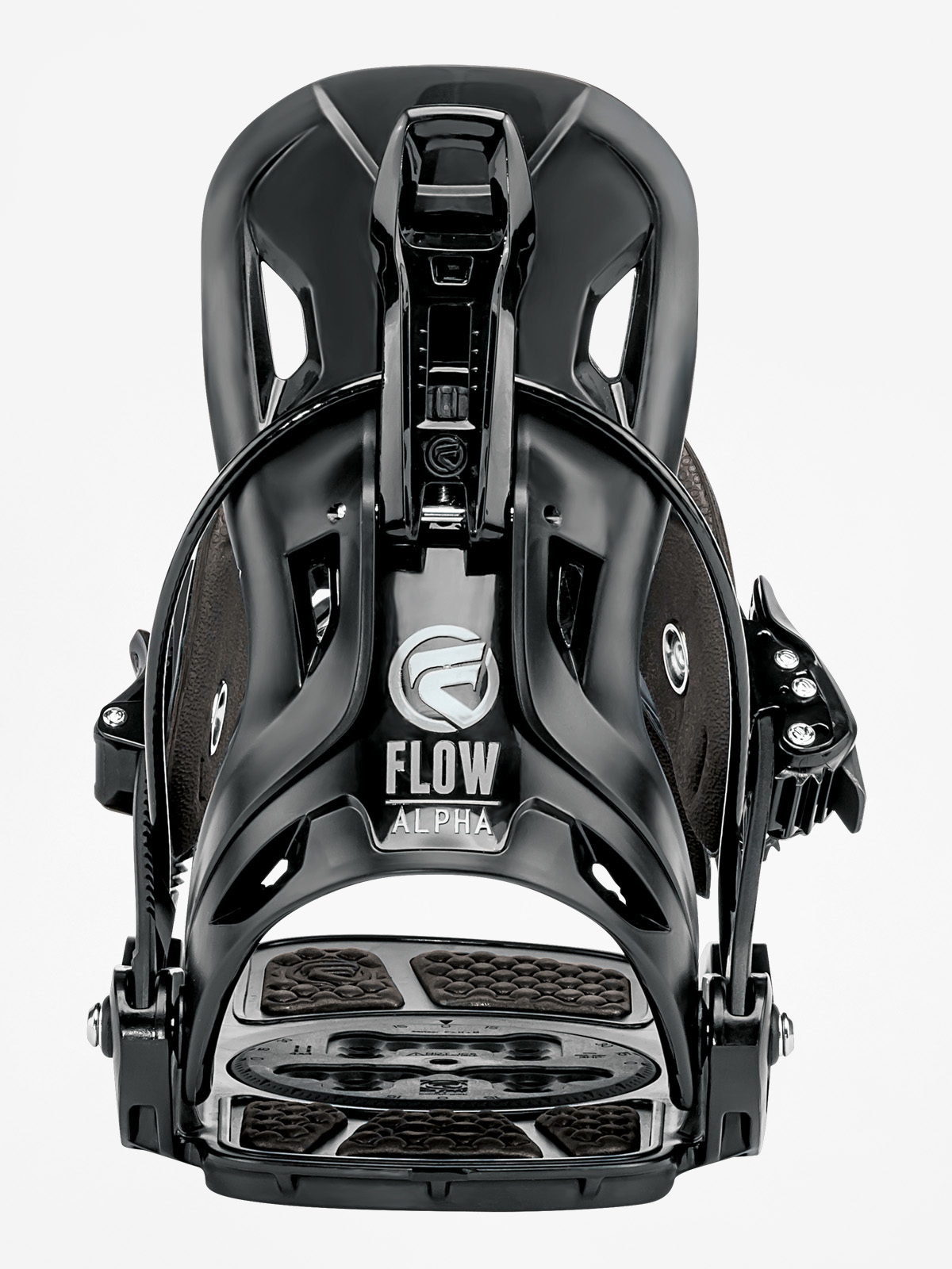 Flow Snowboard bindings Alpha - black (black)