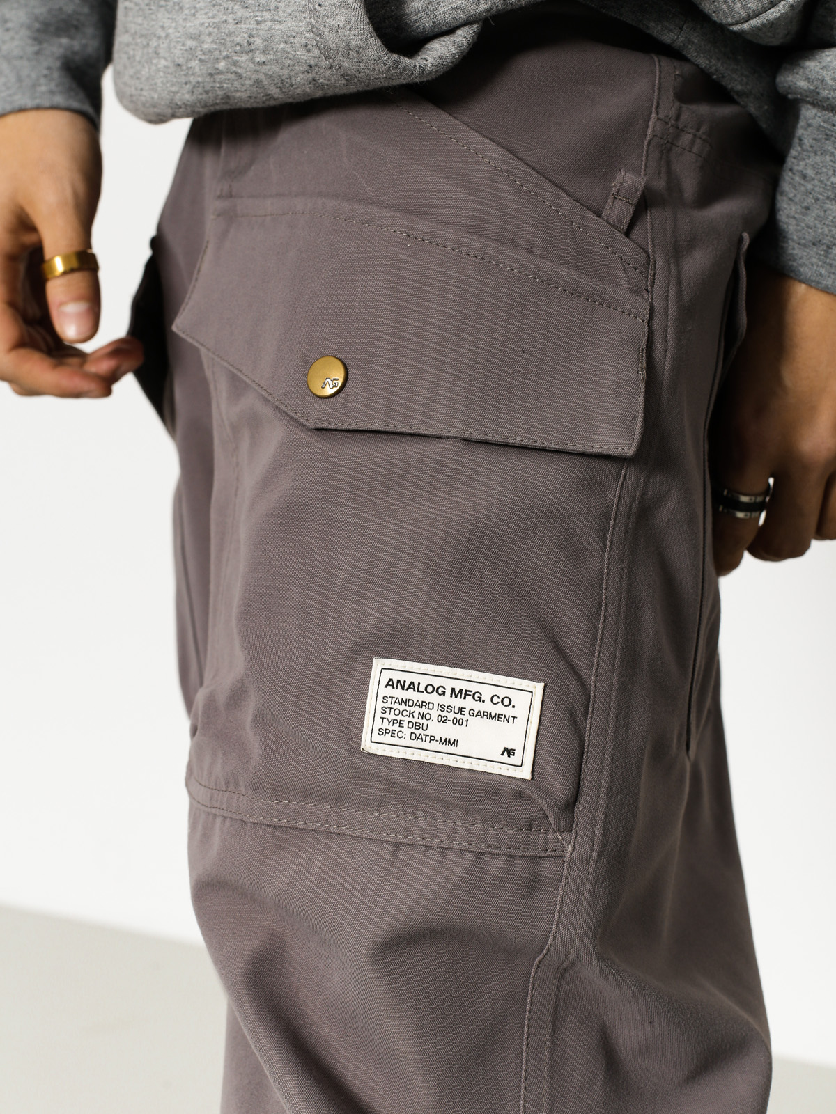 Herren Analog Snowboardhose Contract (heathers)