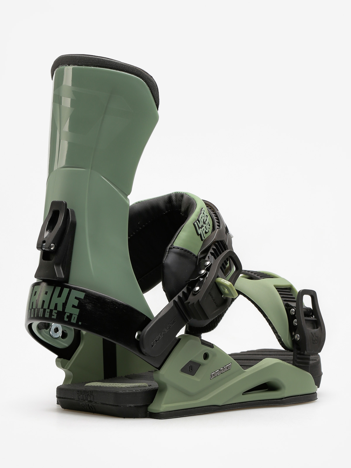 Drake Snowboard bindings Super Sport - green (army)