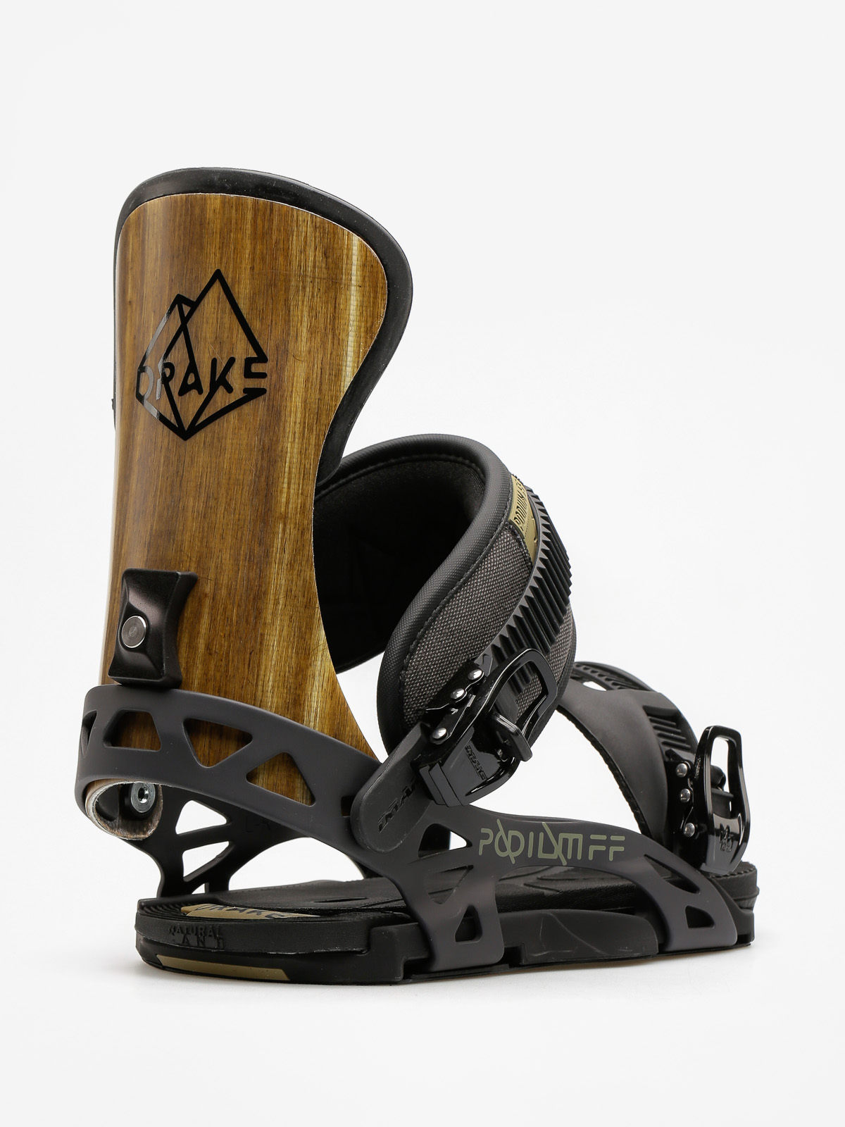 Mens Drake Snowboard bindings Podium FF (black)