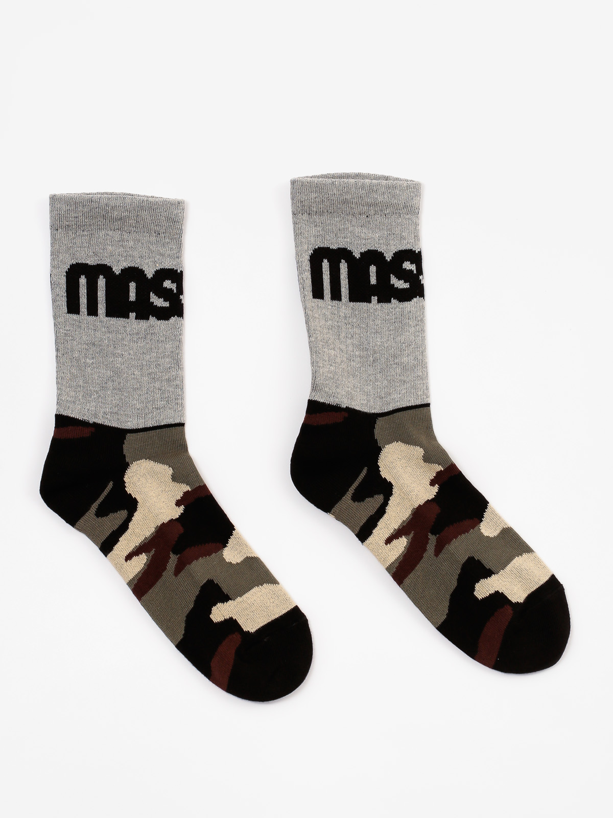 MassDnm Socks Half Camo (light heather grey)