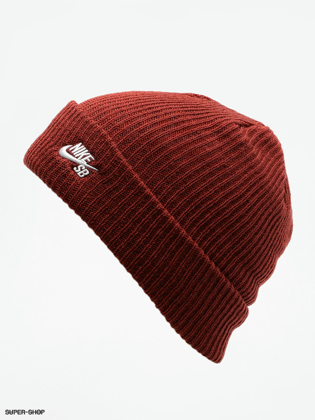 red nike sb beanie