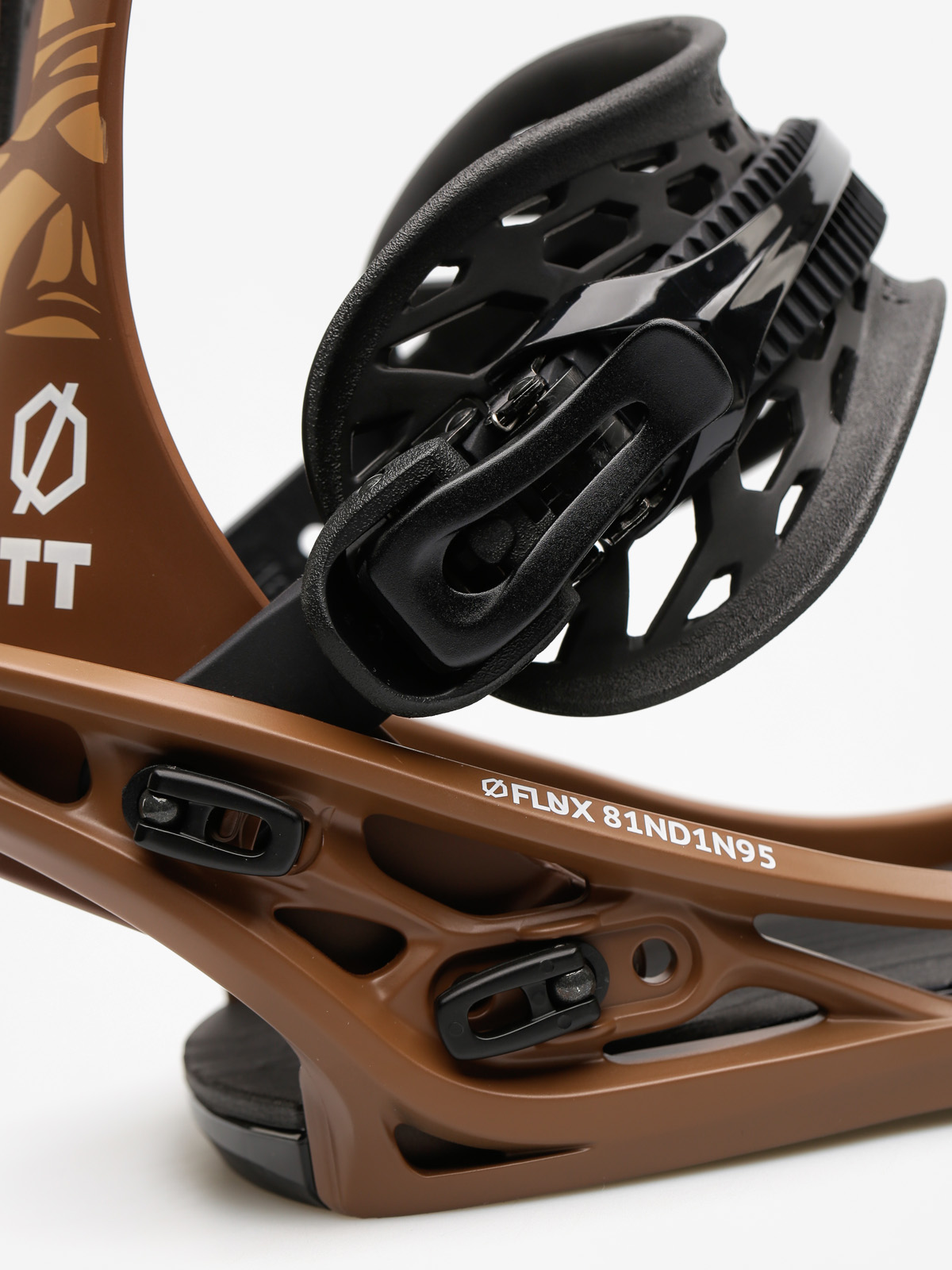 Mens Flux Snowboard bindings TT (chocolate)