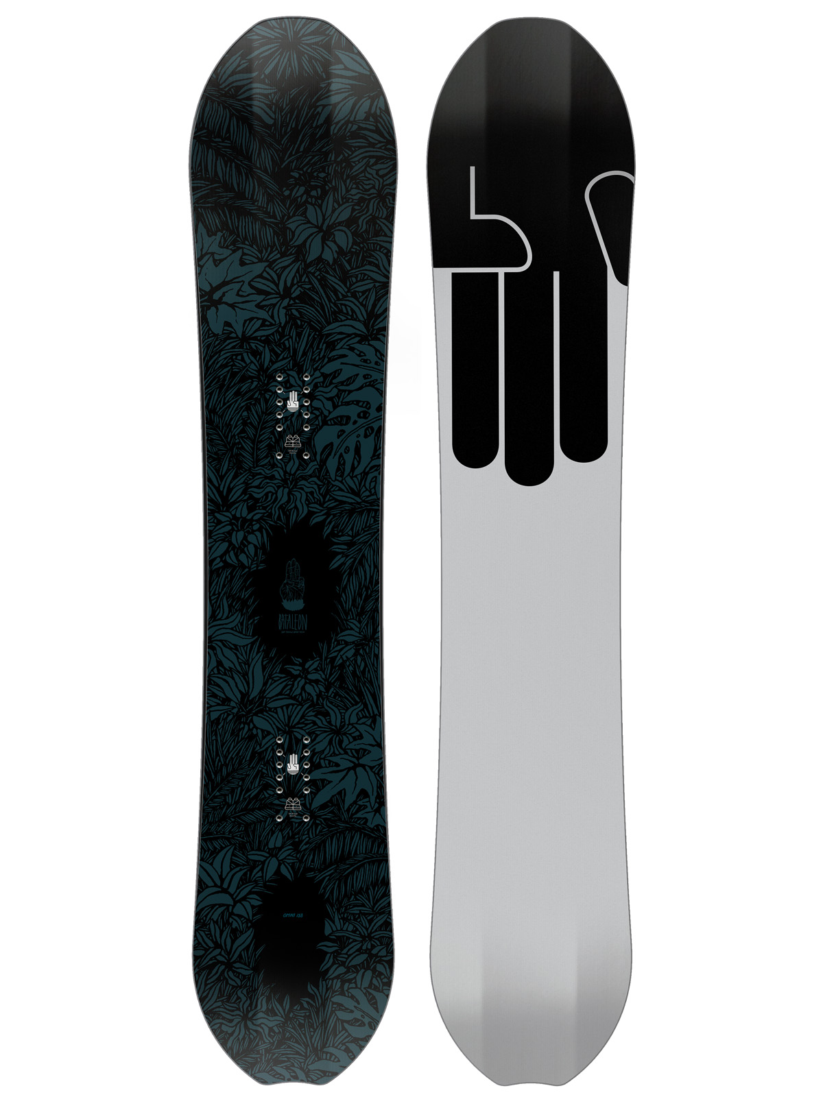 Mens Bataleon Snowboard Omni (grey/black)