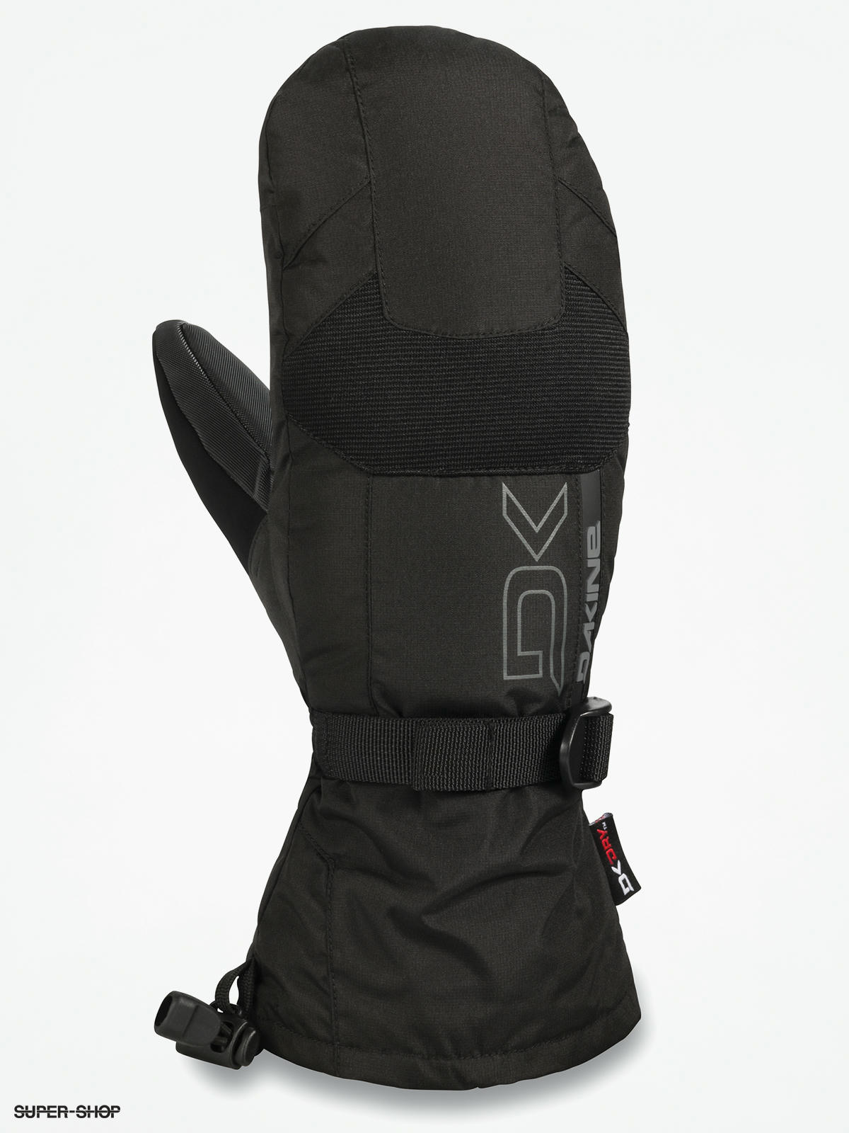 Burton Profile Mitten Gloves (true black/clover green/stout white)