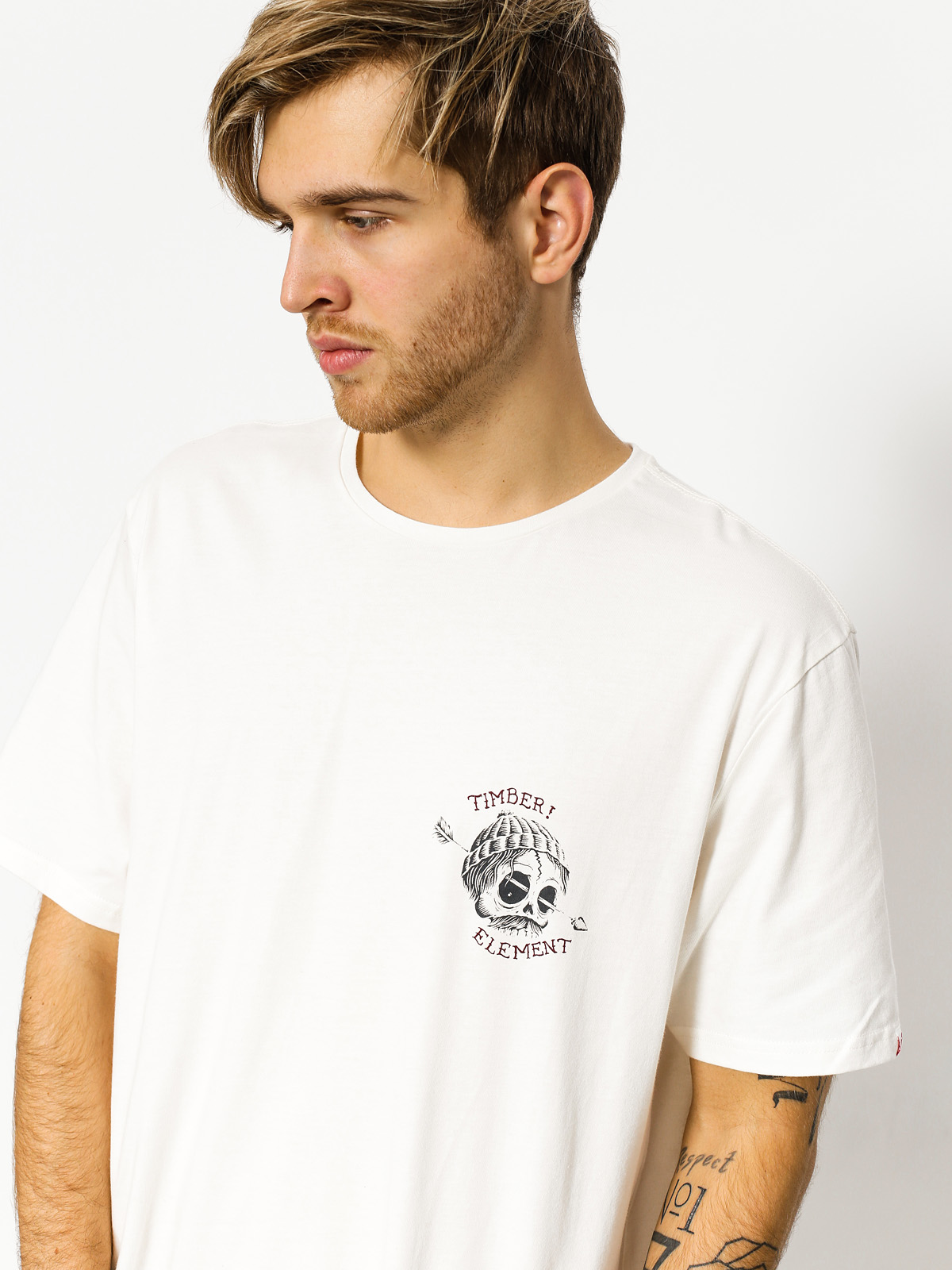 Element T-shirt Around (bone white)