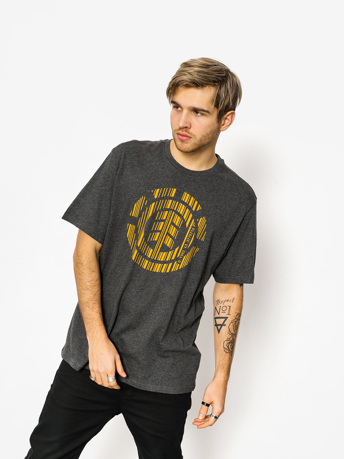 Element T Shirt Decode Charcoal Heather